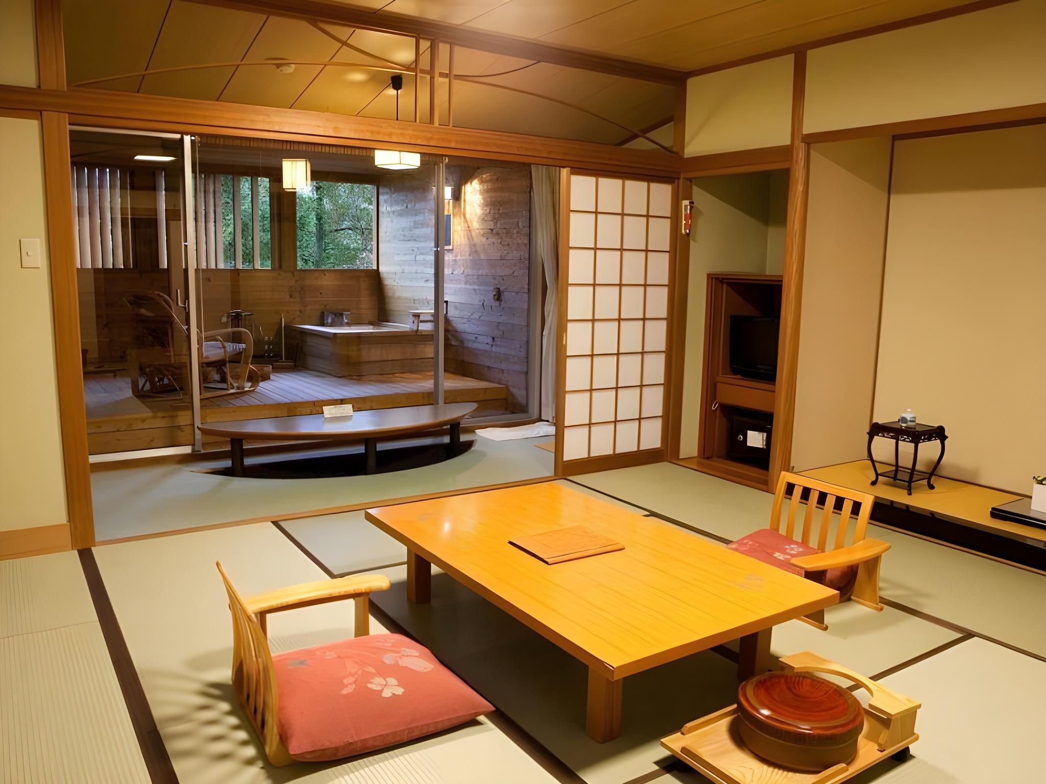 Japanese, Guest Room, Outdoor Bath