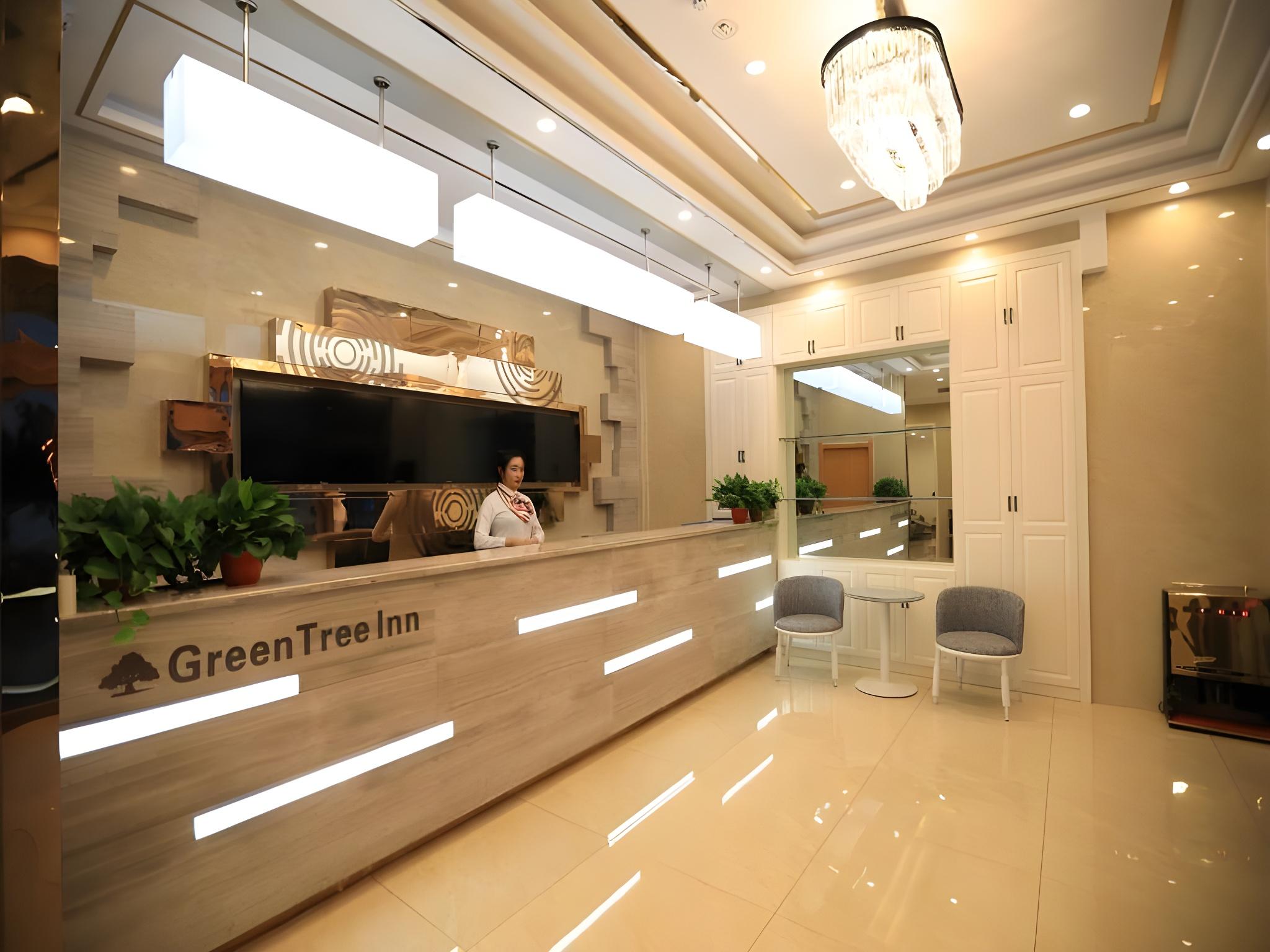 Lobby at GreenTree Wudi Bus Terminal Feilong Street Store, BINZHOU