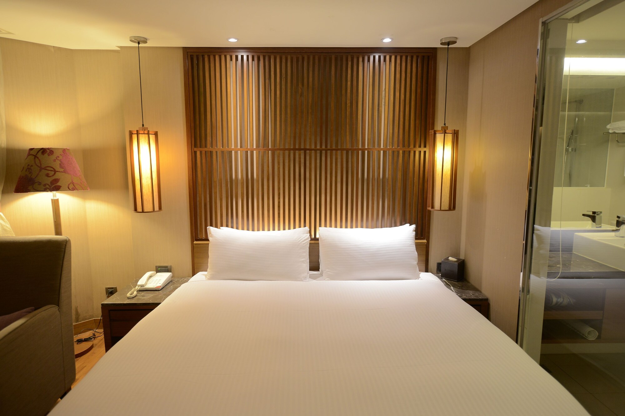 غرفة قياسية بسرير كوين، Guide Hotel Taipei Bade 8/10