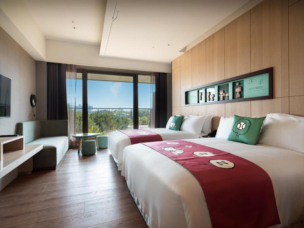Theme, Family, 2 Double Beds