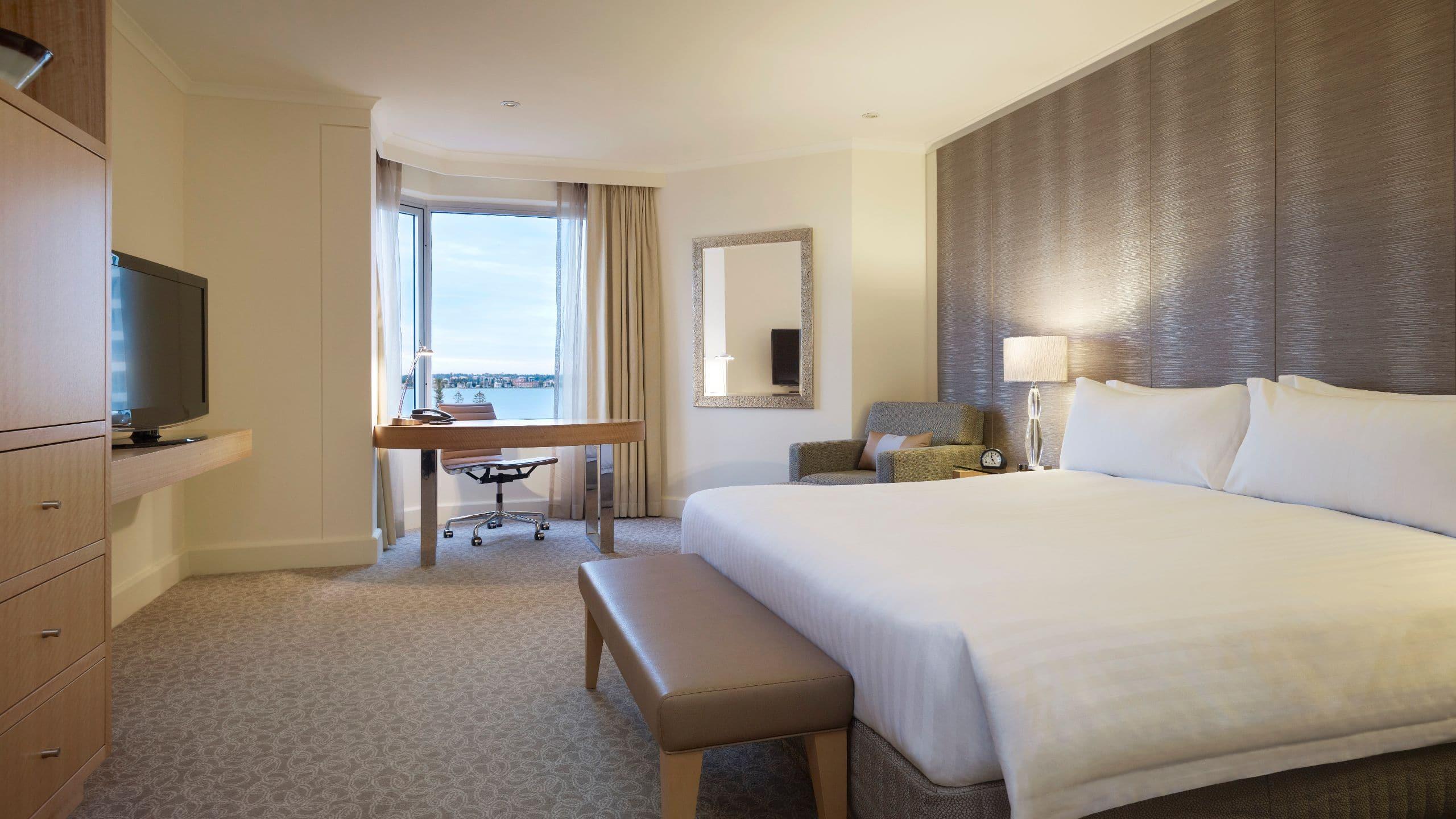 Room, Double Bed, River View