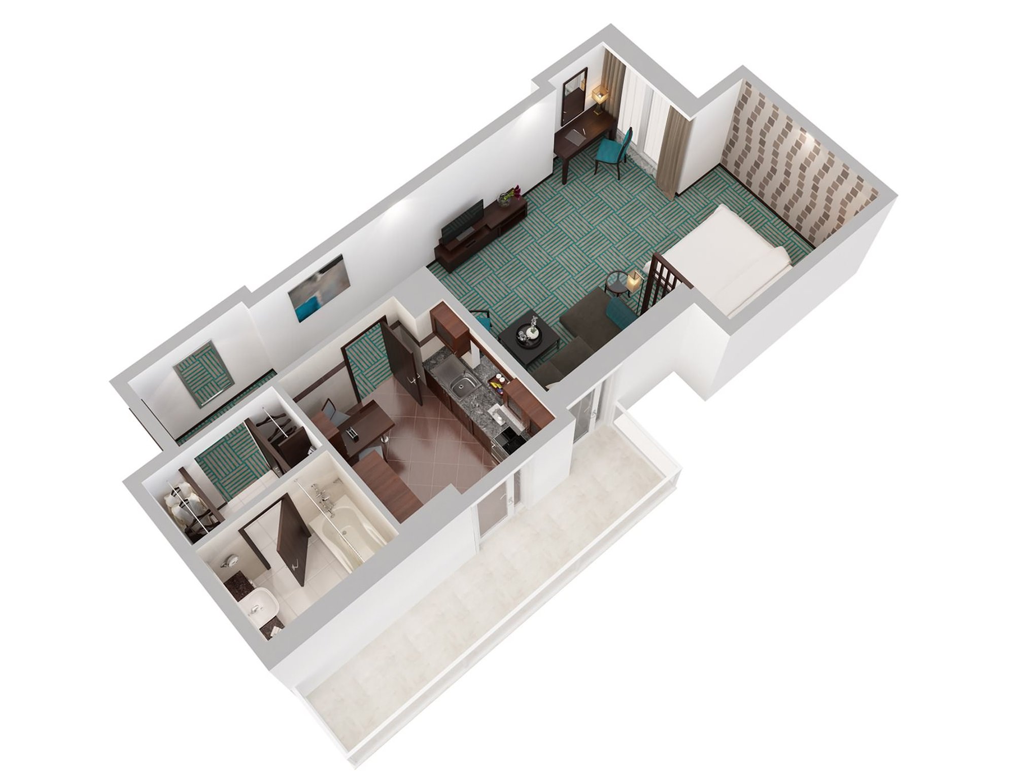 Flora Creek Deluxe Hotel Apartments photo5