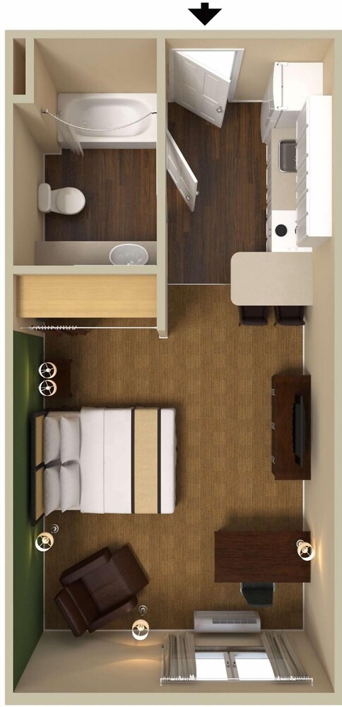 Extended Stay America - Chicago - Lombard - Oakbrook 31/55