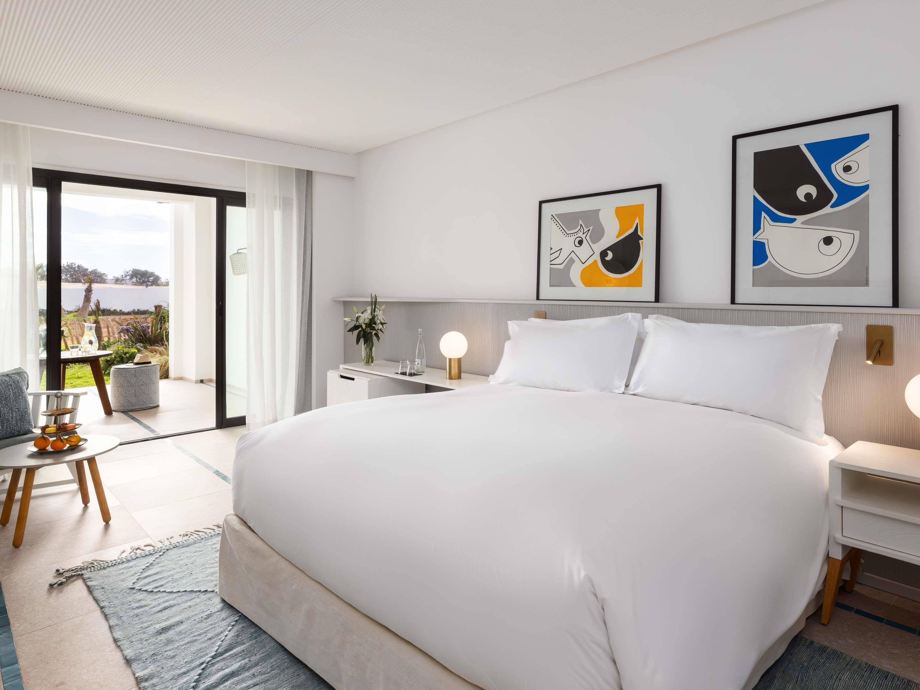 غرفة بسرير كوين بإطلالة على البحر، SOFITEL AGADIR THALASSA SEA AND SPA 2/4