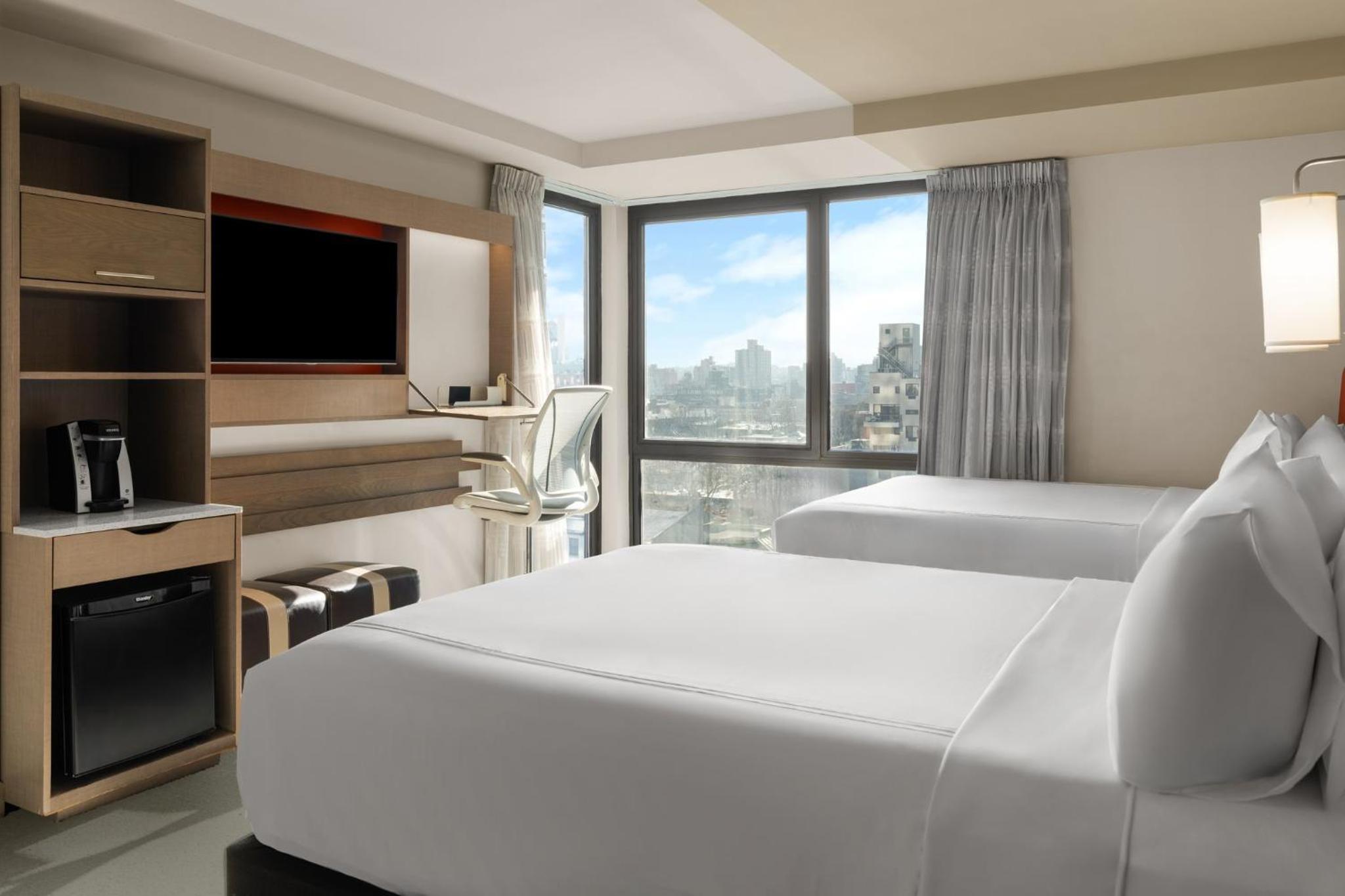 غرفة بسريرين منفصلين لذوي الإعاقة، Even Hotel Brooklyn 8/10