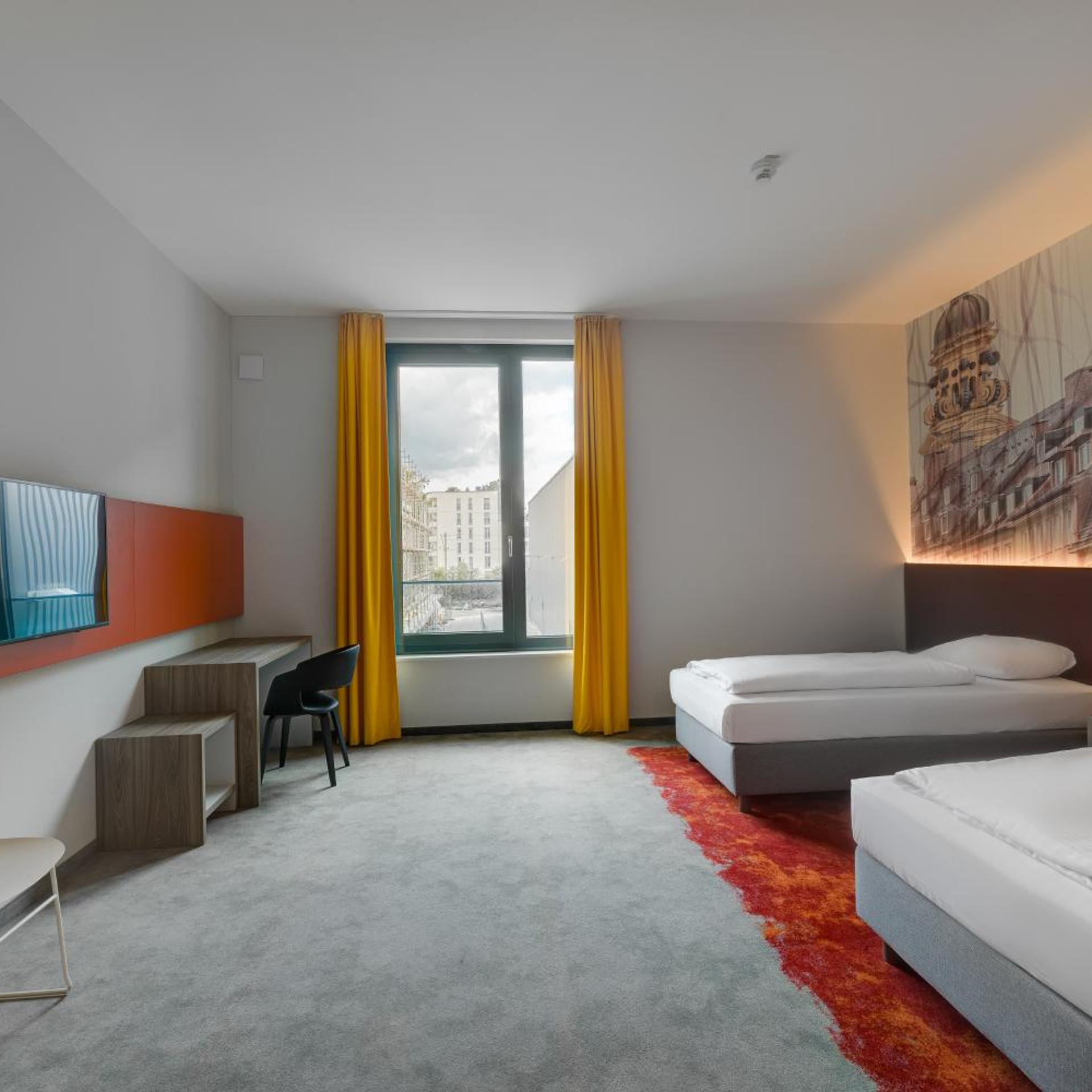 غرفة بسريرين منفصلين، Campanile Munchen Sendling 2/9