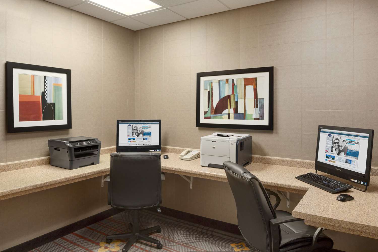 work area