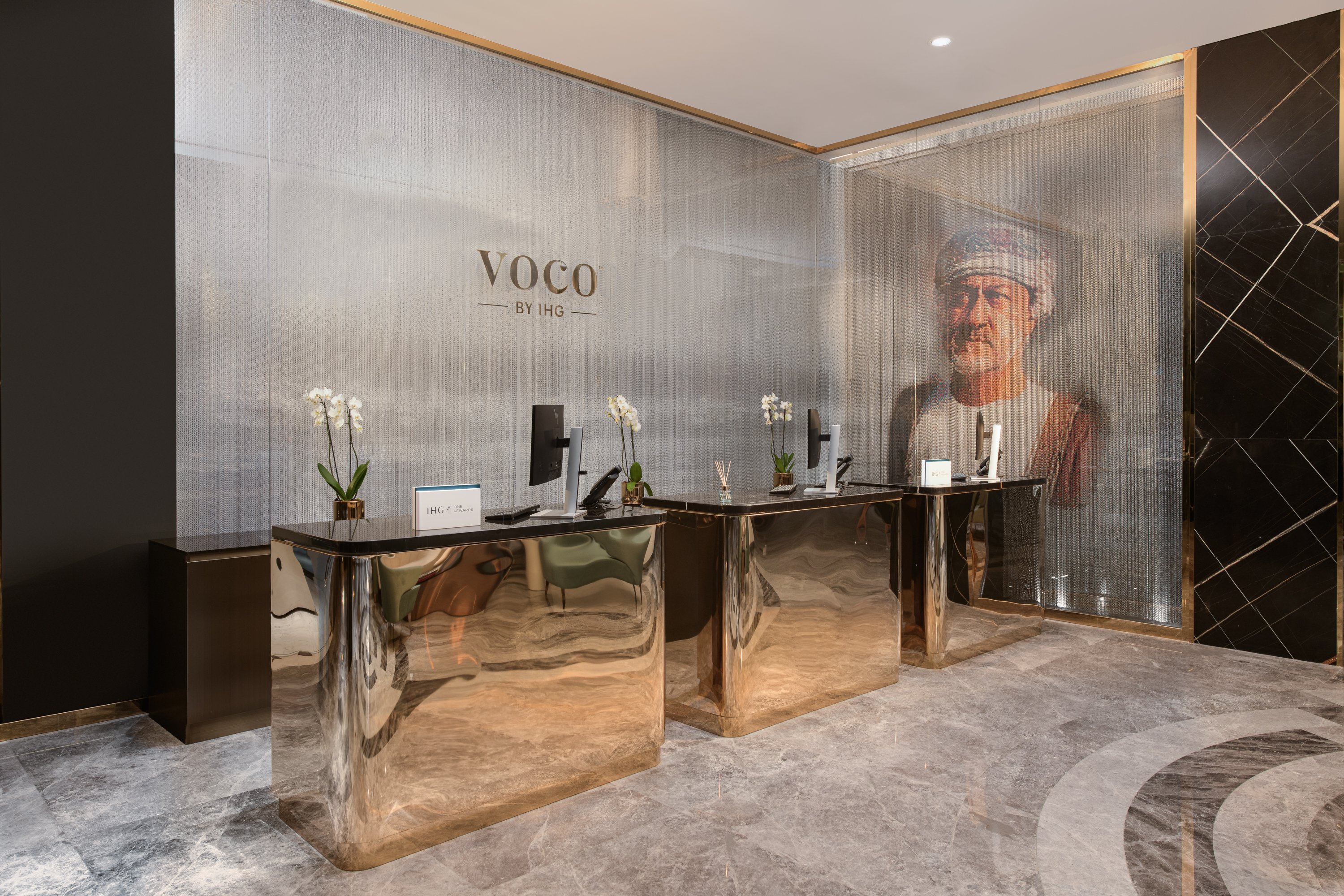 Lobby at voco Muscat Al Mouj, MUSCAT