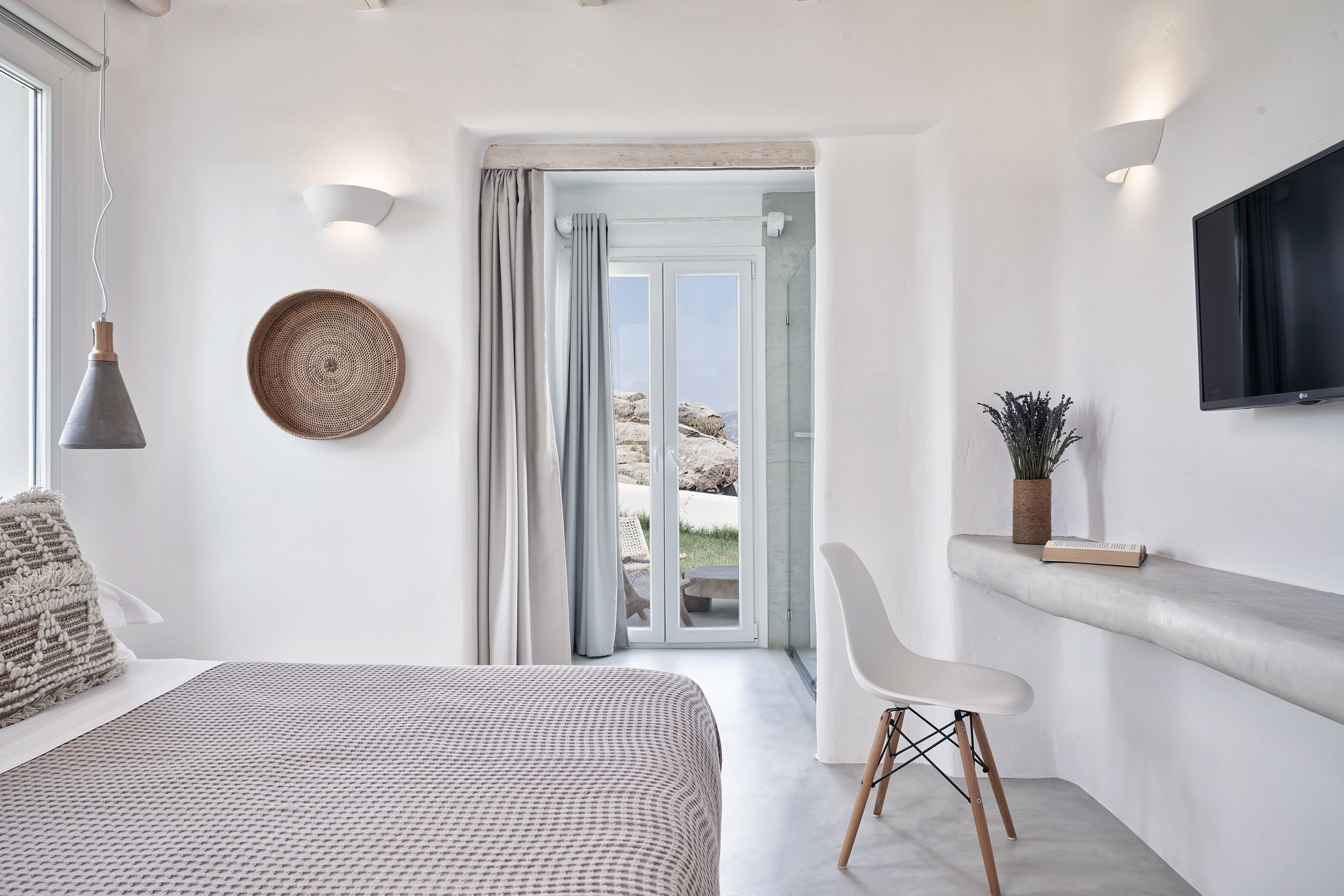 3 Bedrooms, Elegant, Sea View, Private Pool، Naxian Utopia 2/3