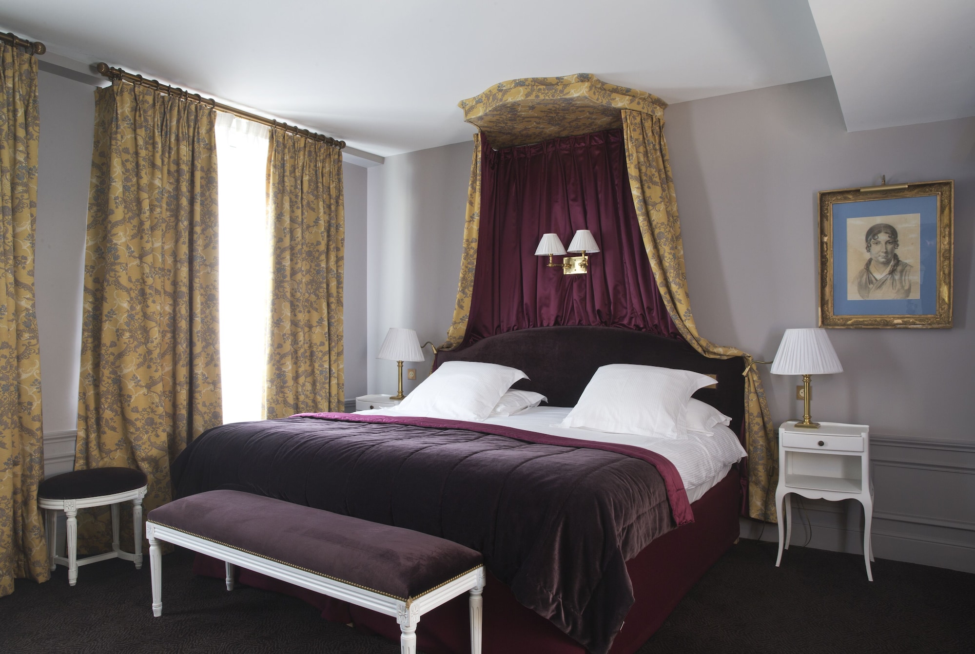 جناح تنفيذي بسريرين منفصلين مع أريكة، Hotel De Buci 6/10