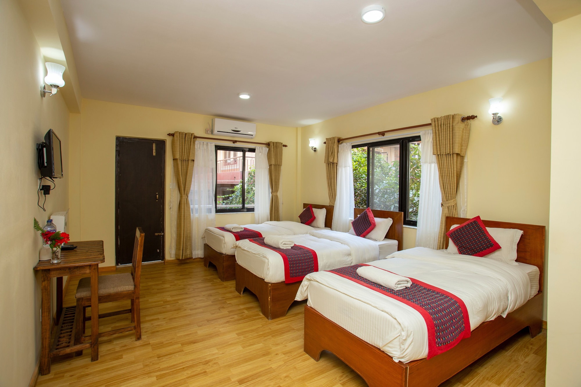 FAMILY, DOUBLE OR TWIN BED
