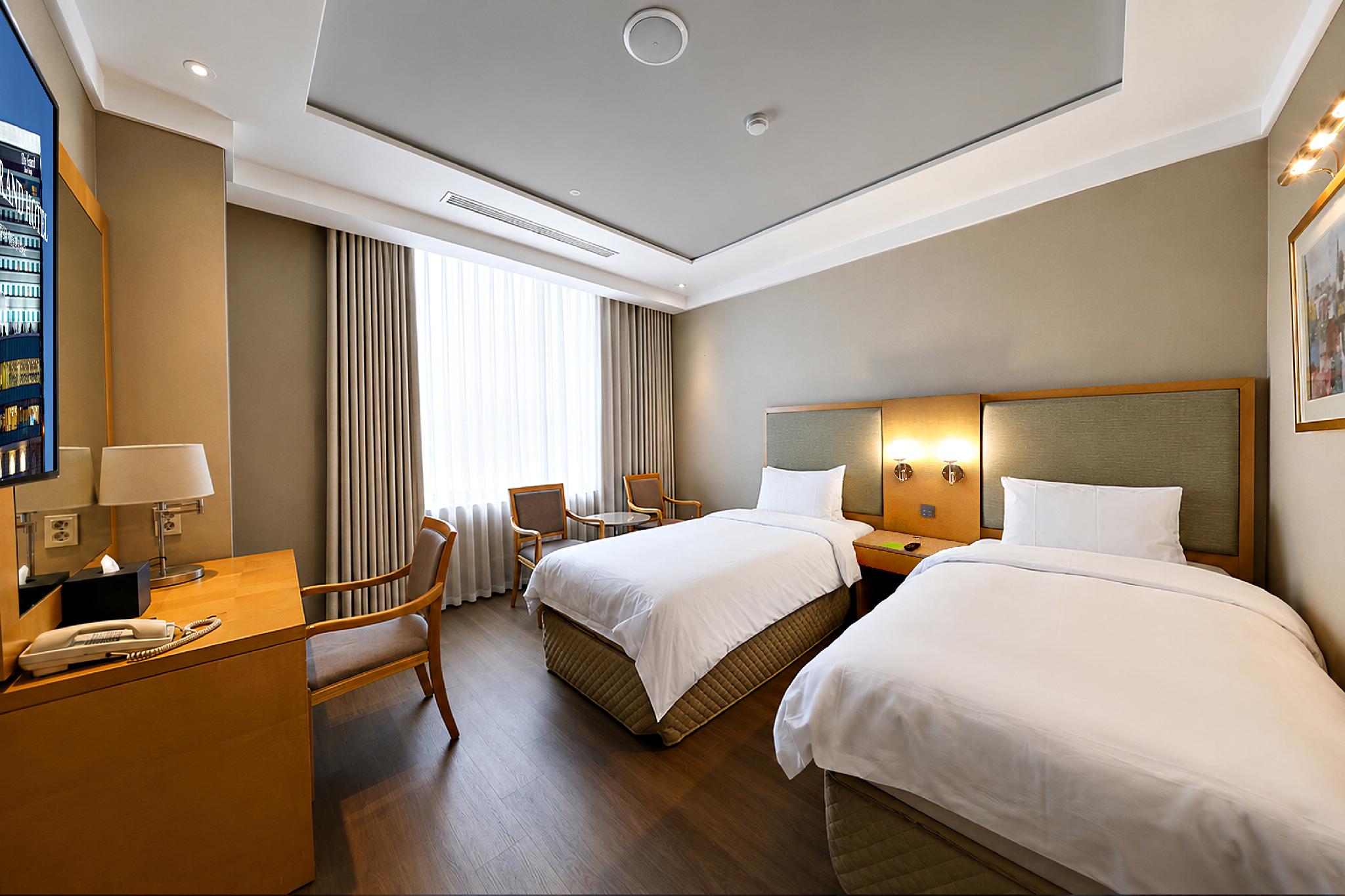 غرفة تنفيذية بسريرين منفصلين، The Grand Hotel Daegu 3/3
