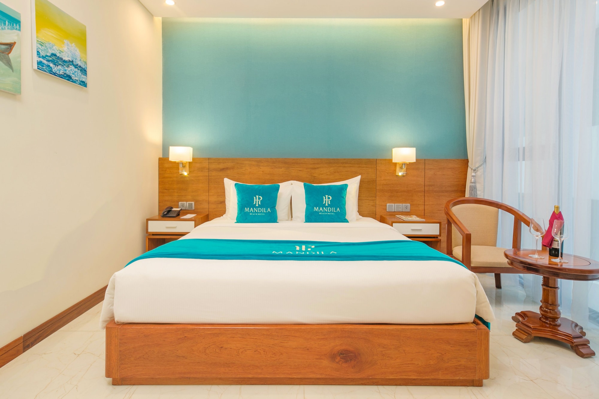 غرفة ديلوكس بسرير كينج، Mandila Beach Hotel Danang 4/10