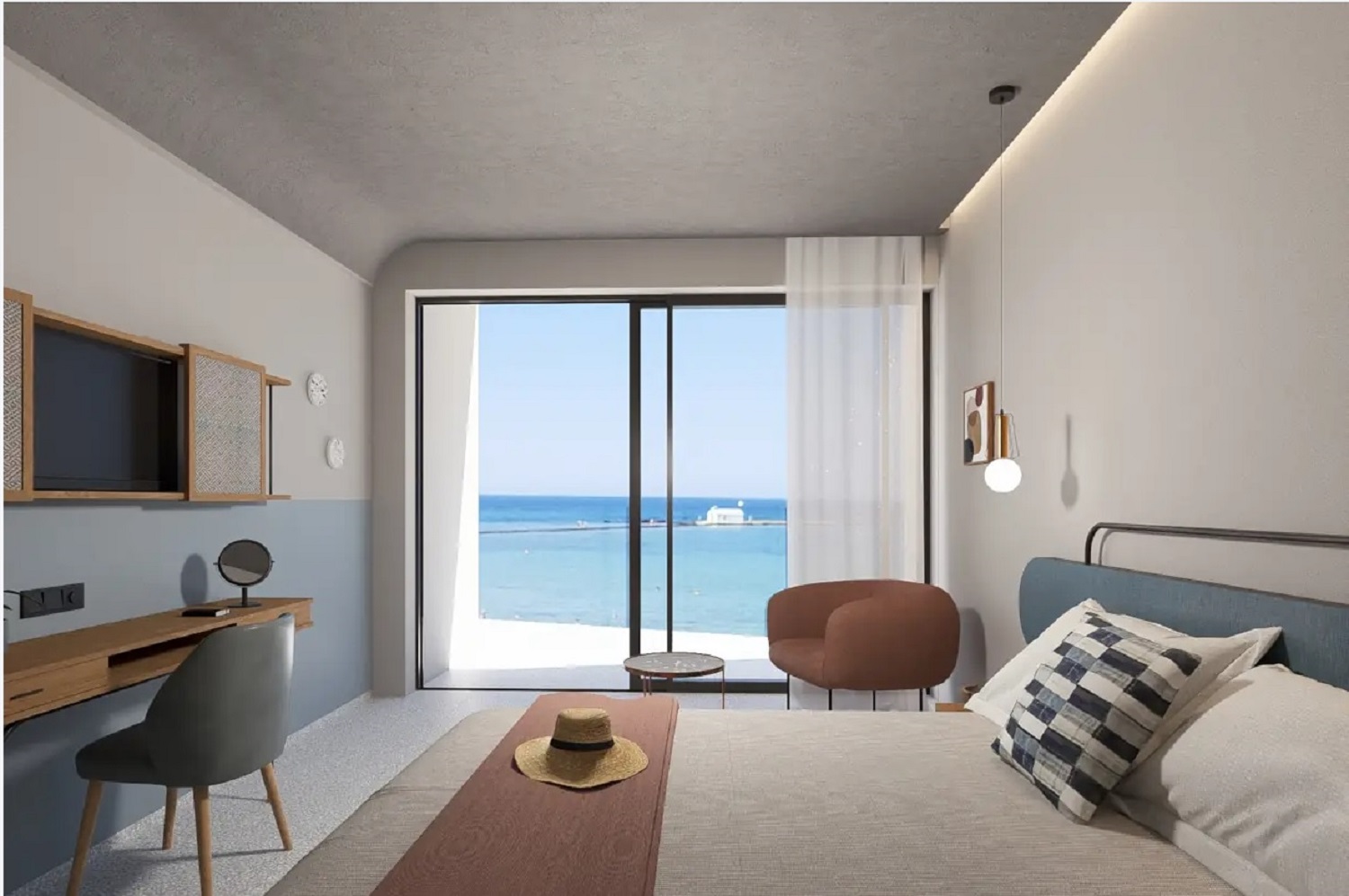 غرفة بسرير مزدوج بإطلالة على البحر، Harmony Boutique Resort - Adults Only 3/4