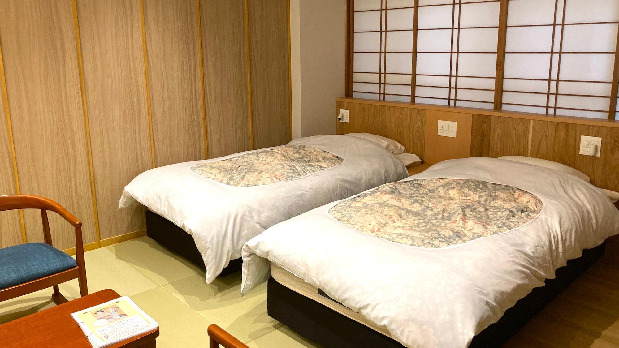 Compact, Twin Beds