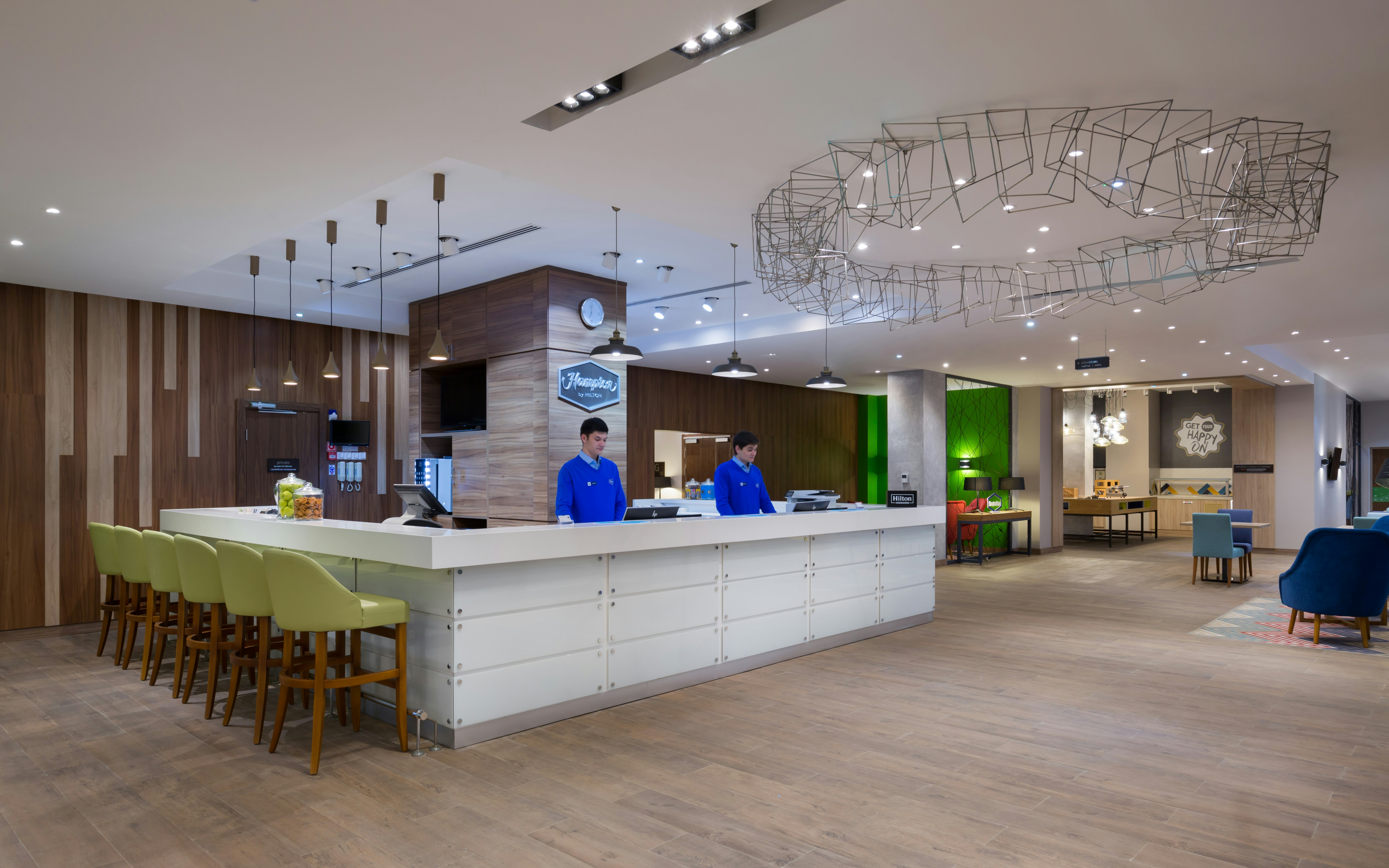 Lobby at Hampton by Hilton Astana Triumphal Arch, Astana