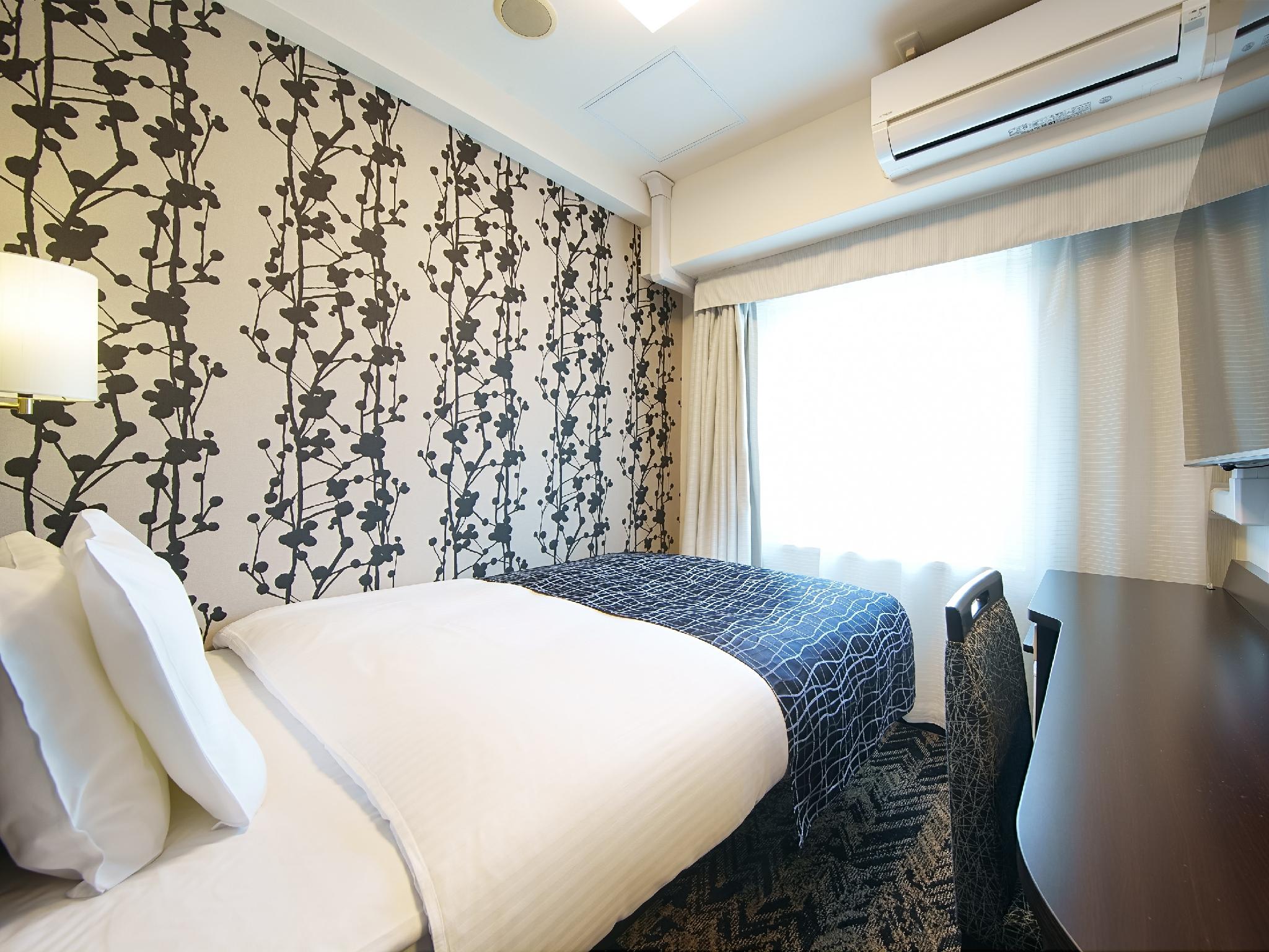 Room, Semi Double Bed, Smoking, Apa Villa Osaka Tanimachi 4 Chome 5/5