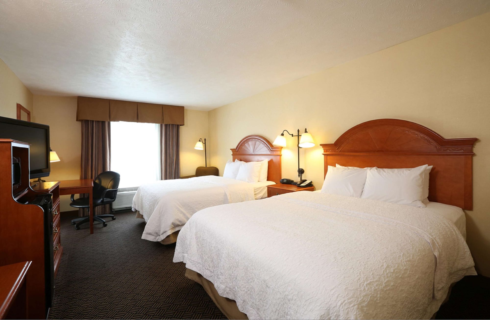 غرفة قياسية بسريرين كوين لذوي الإعاقة، Hampton Inn Waterloo Cedar Valley 3/6
