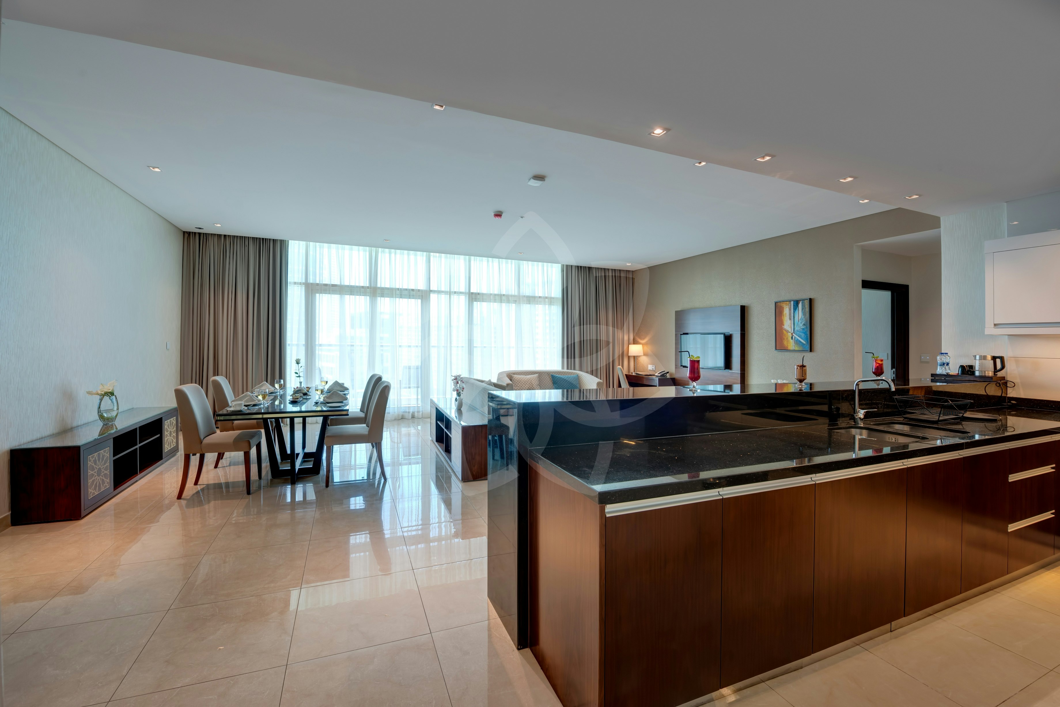 Lobby at Royal Continental Suites, DUBAI