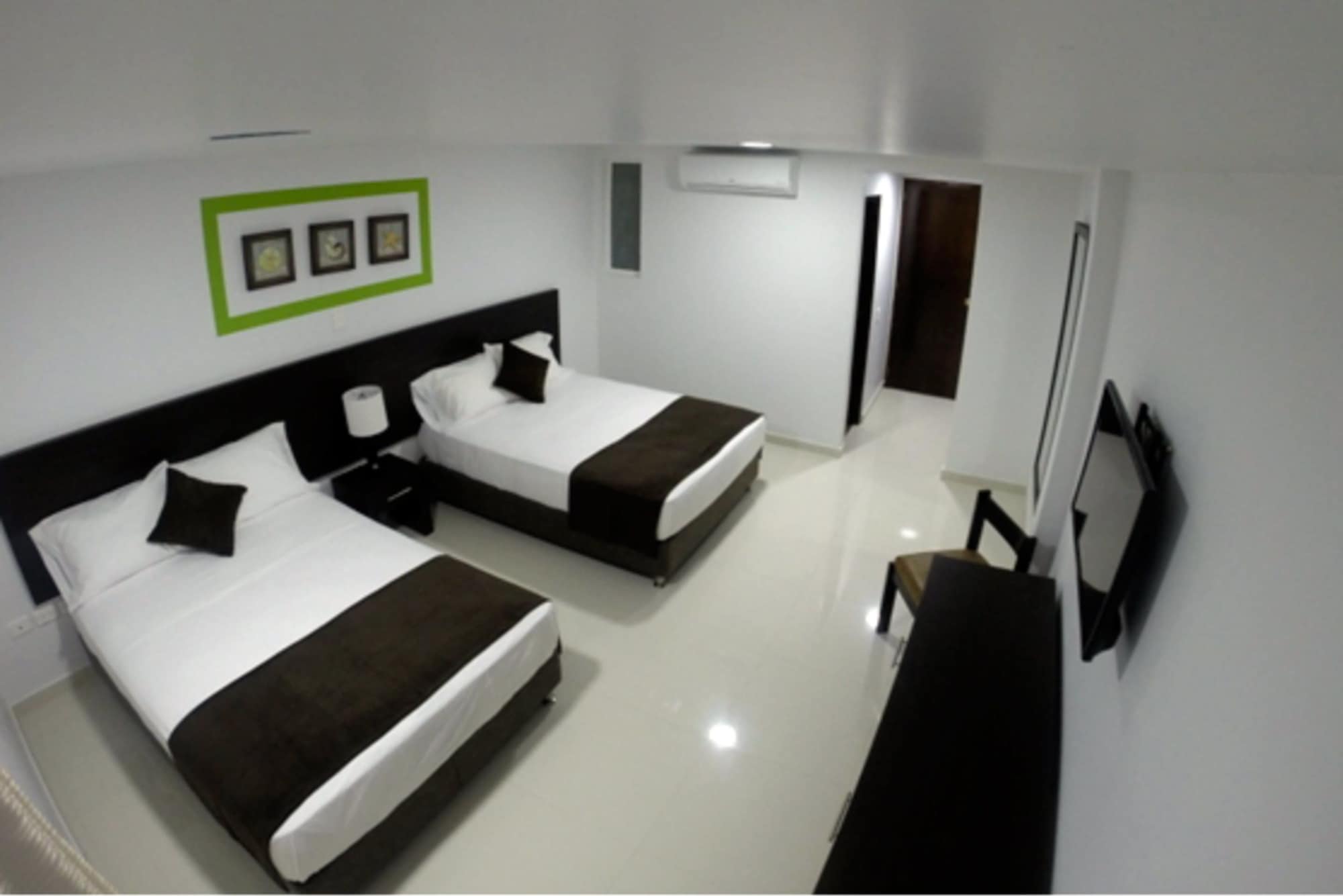 Standard, Quadruple, 1 Double and 3 Single Beds