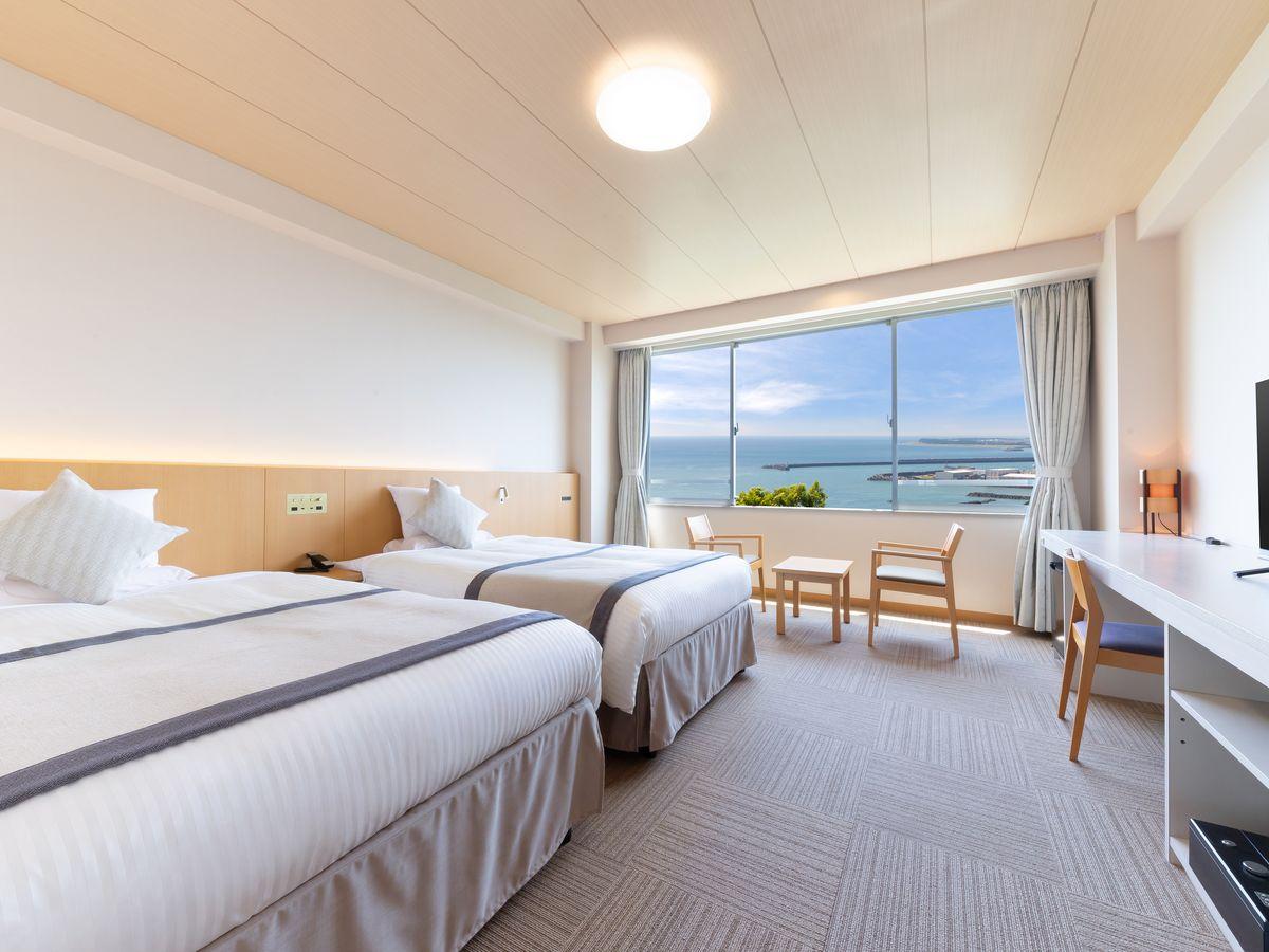 Semi Room, Standard, Triple, 2 Semi Double Beds, Ocean View, Sofa