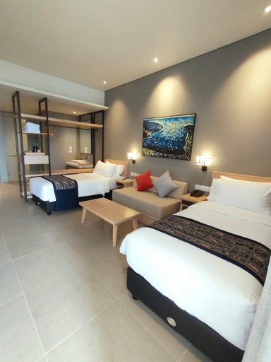 Ocean, Deluxe, Twin Beds