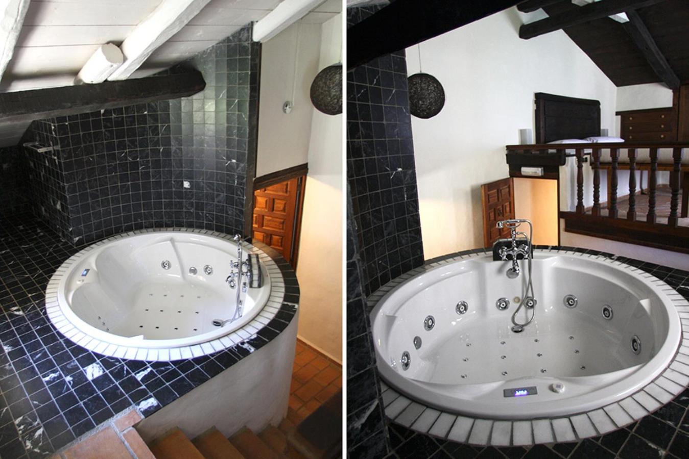 غرفة بسرير مزدوج بجاكوزي، Hotel Rural Llerau 7/8