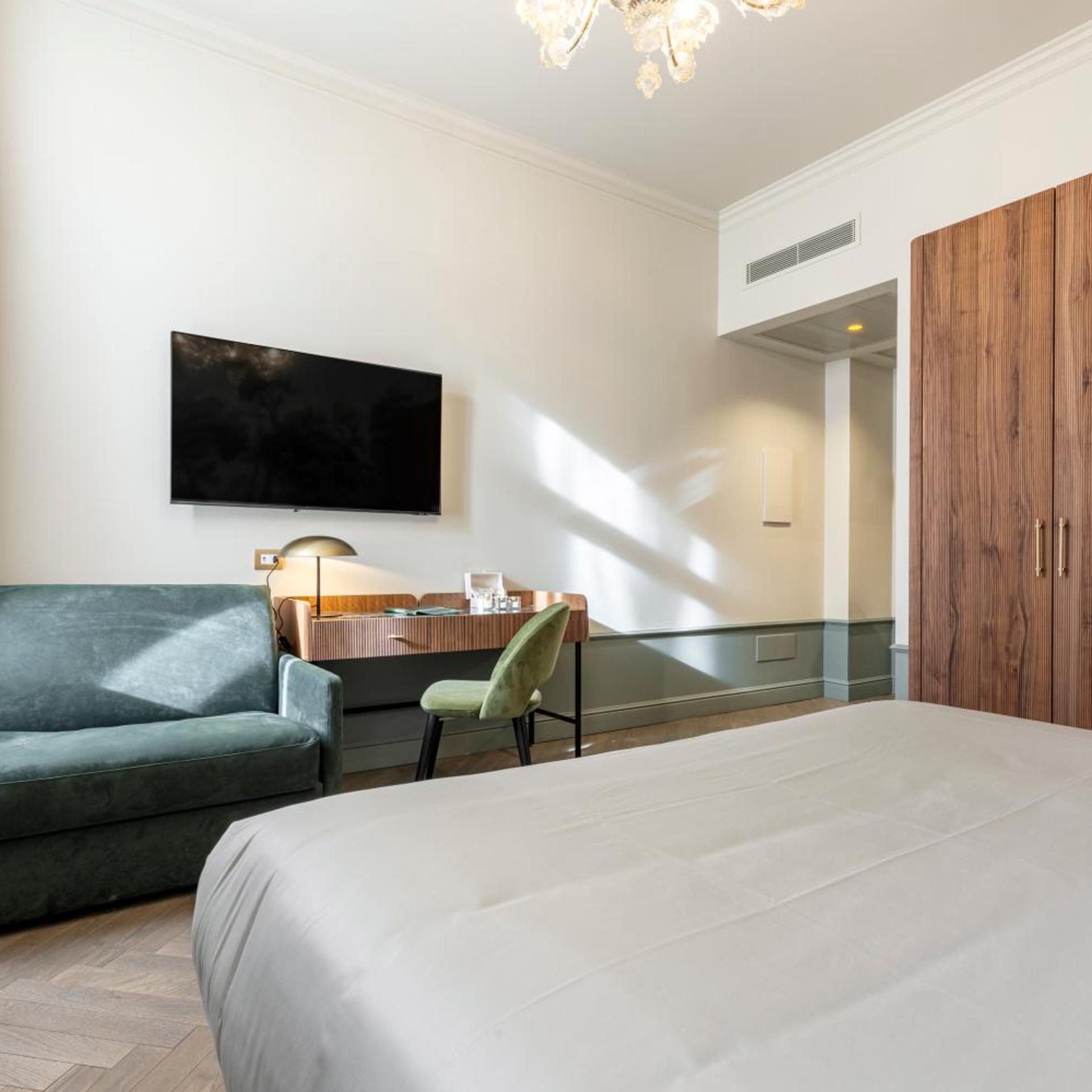 جناح جونيور ثلاثي بسرير فردي بإطلالة على الحديقة، Hotel Villa Viridia 8/10