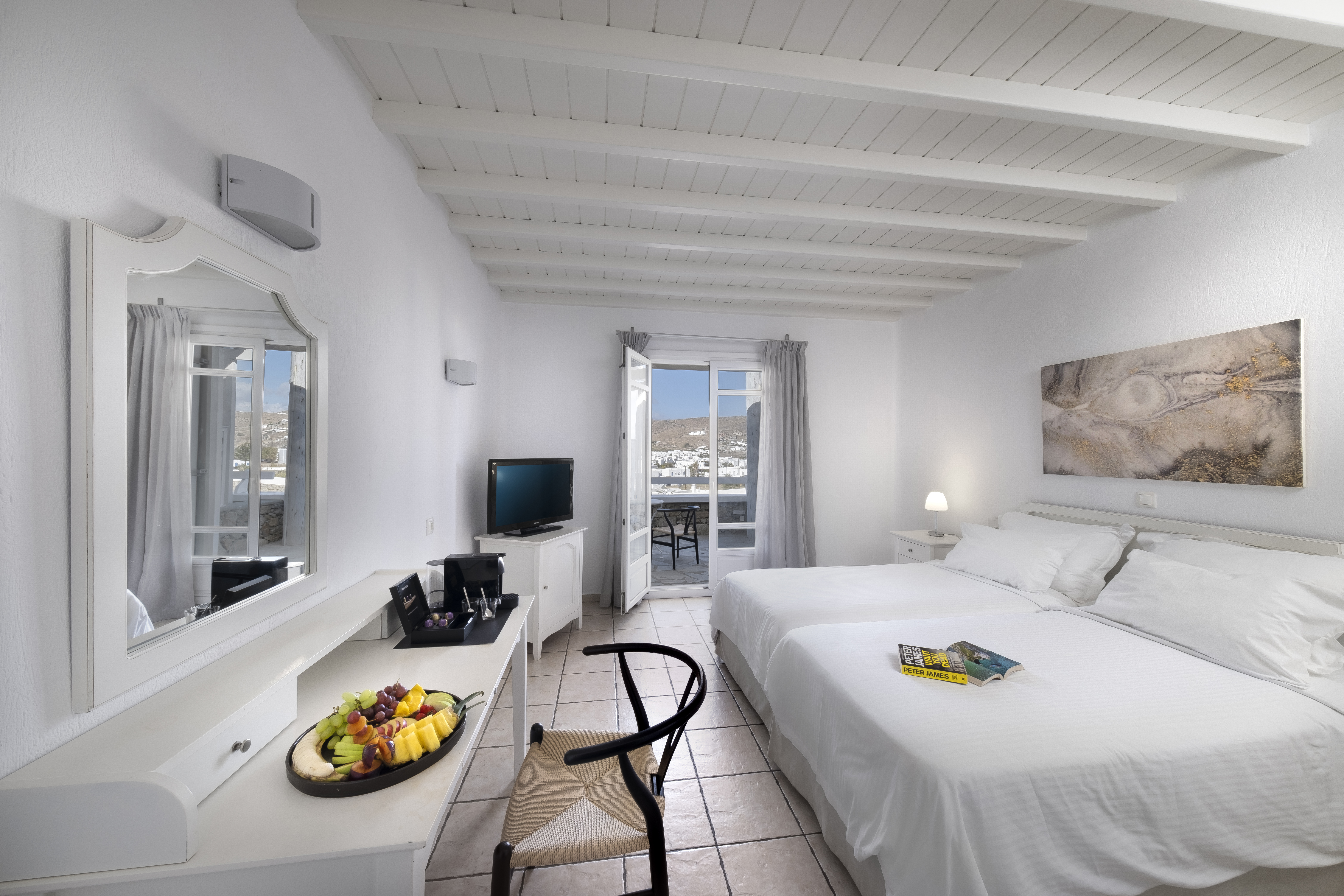 Room, Double Bed, Lateral Side Sea View
