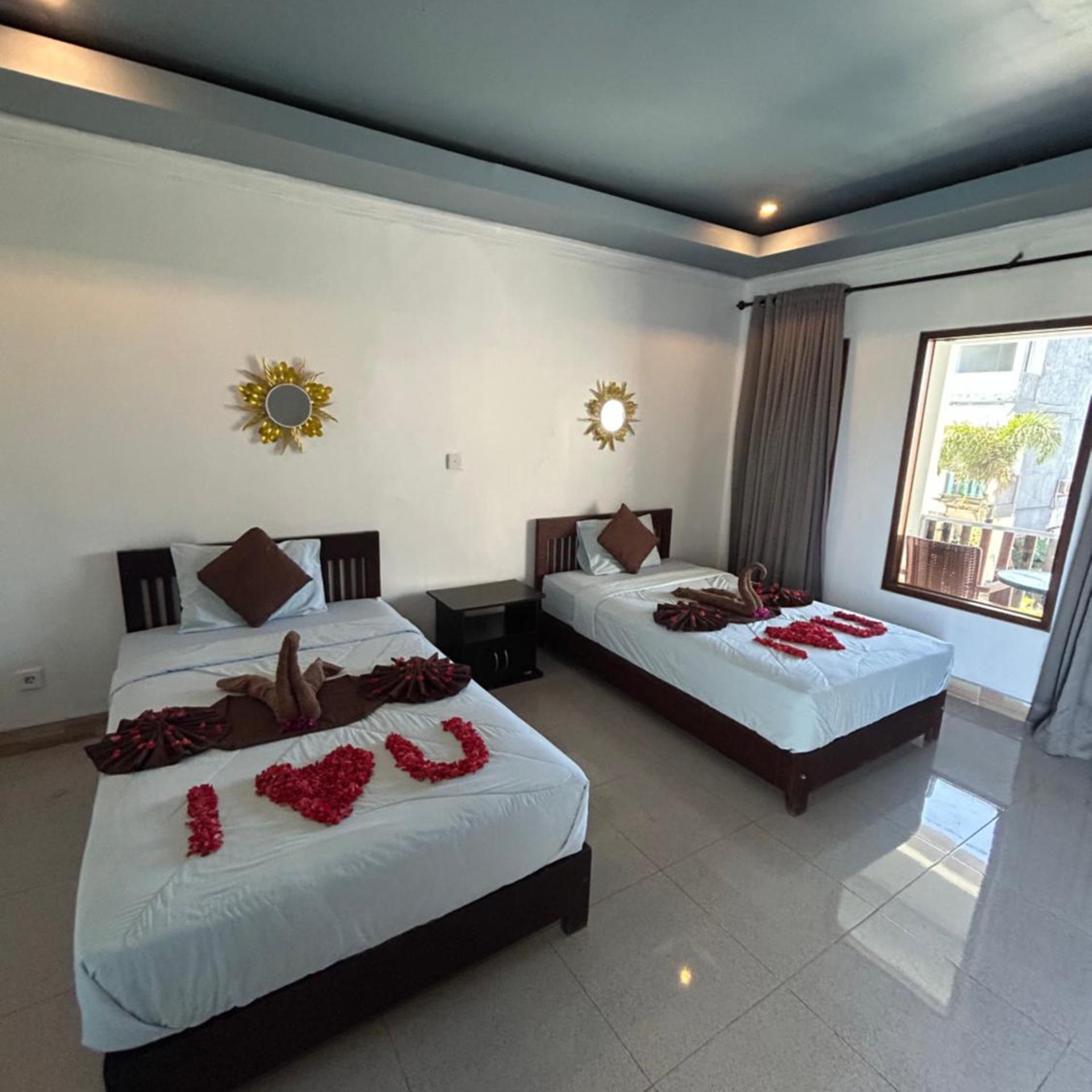 Deluxe, Twin Beds, Sea View