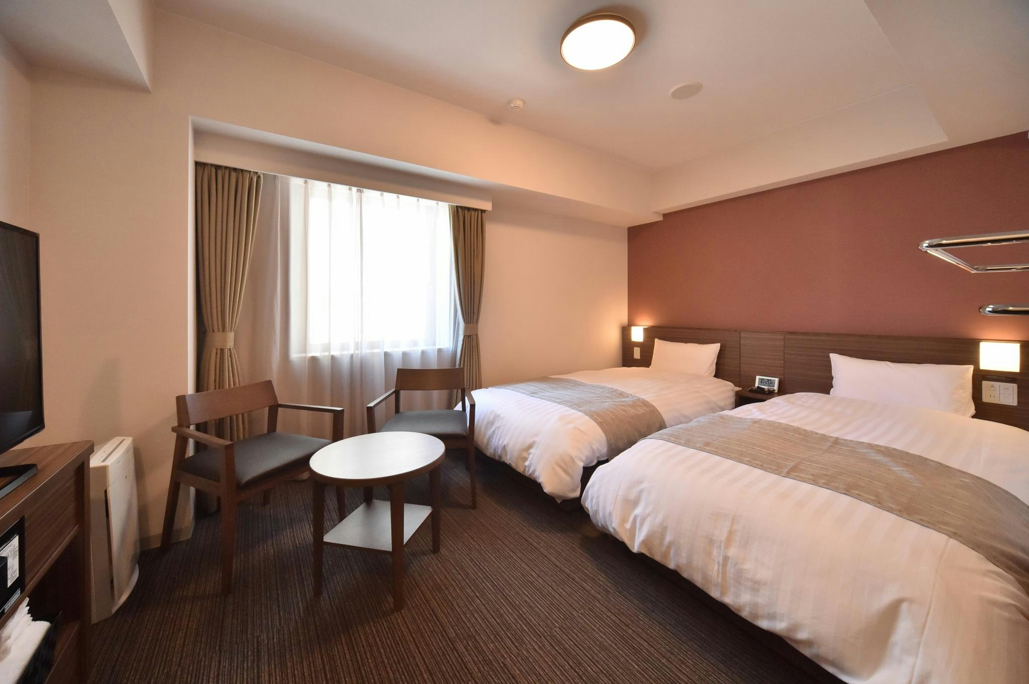 Compact, Twin Beds