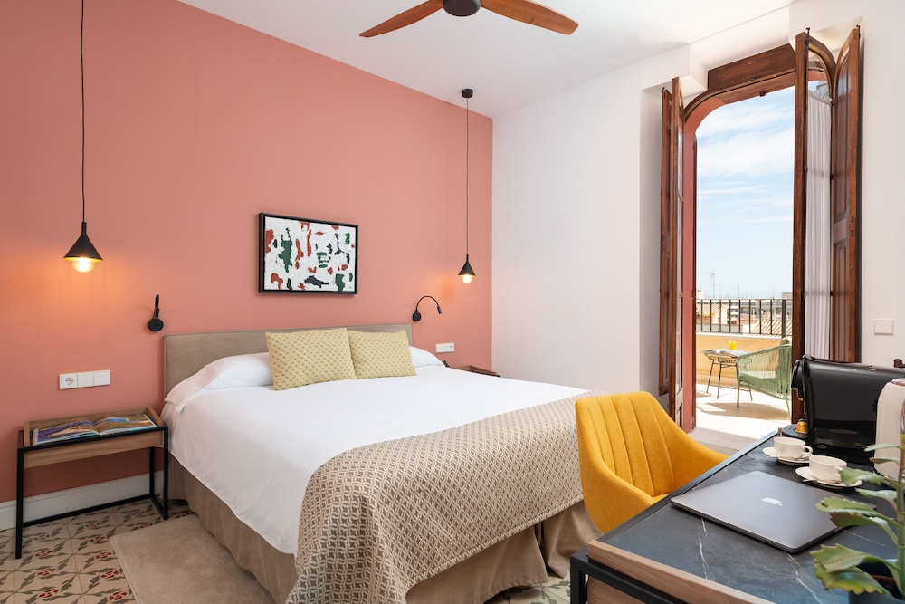 غرفة حصرية بسريرين منفصلين بشرفة، Hotel Can Quetglas 6/10