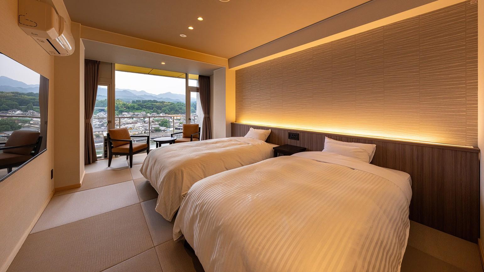 Renovated, Deluxe, Twin Beds, River View