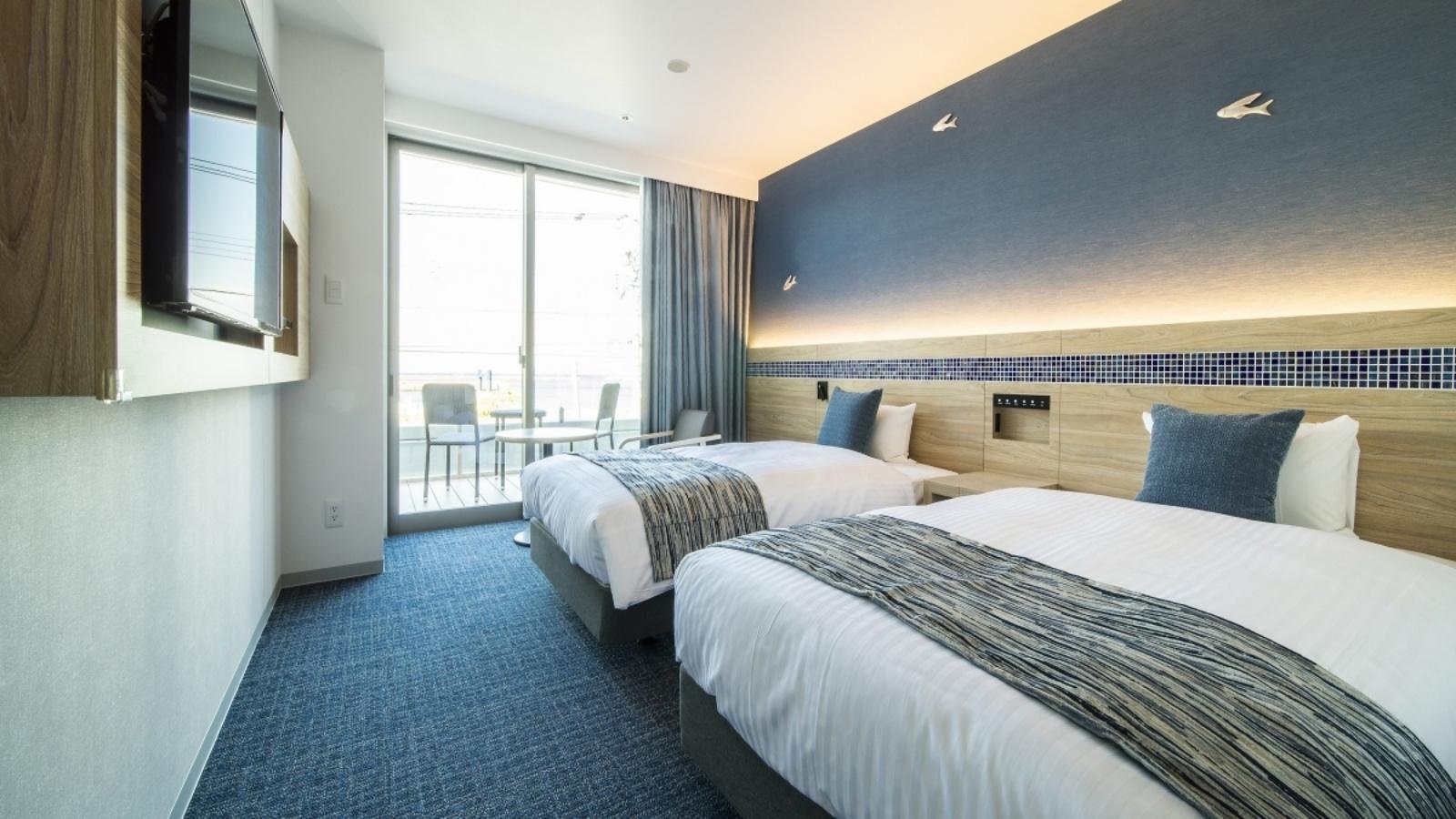 Standard, Twin Beds, Side Ocean View, Ocean View