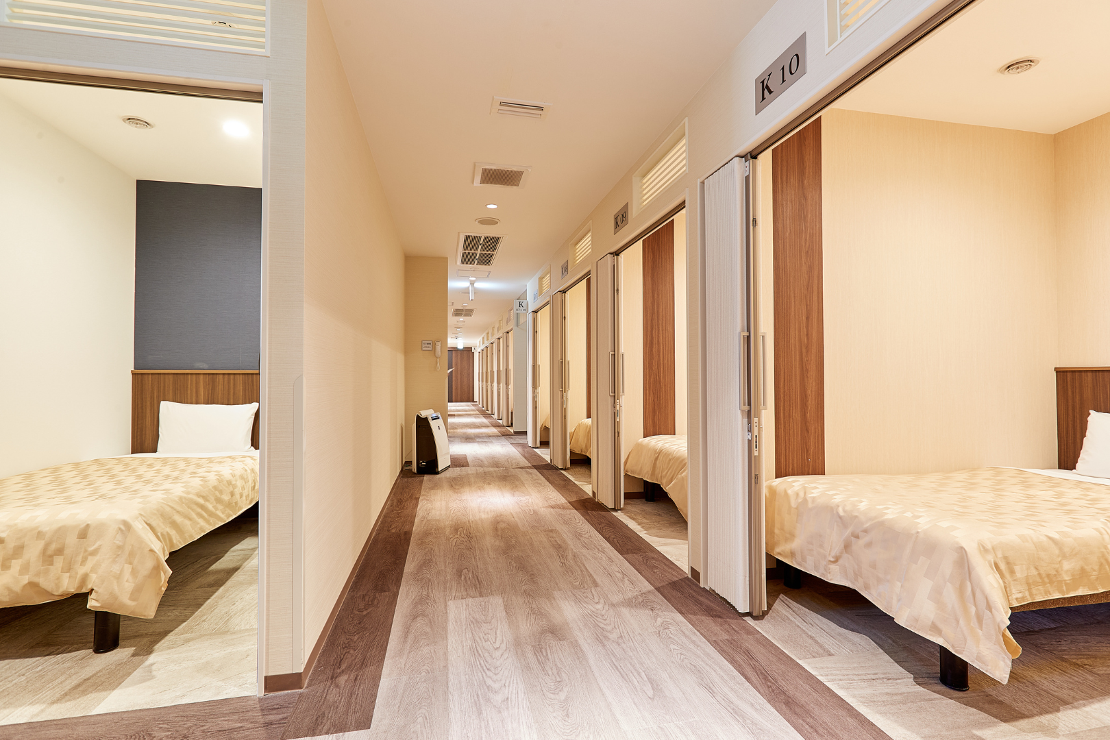 Semi Room, Female Dorm, Deluxe, Single, Semi Double Bed