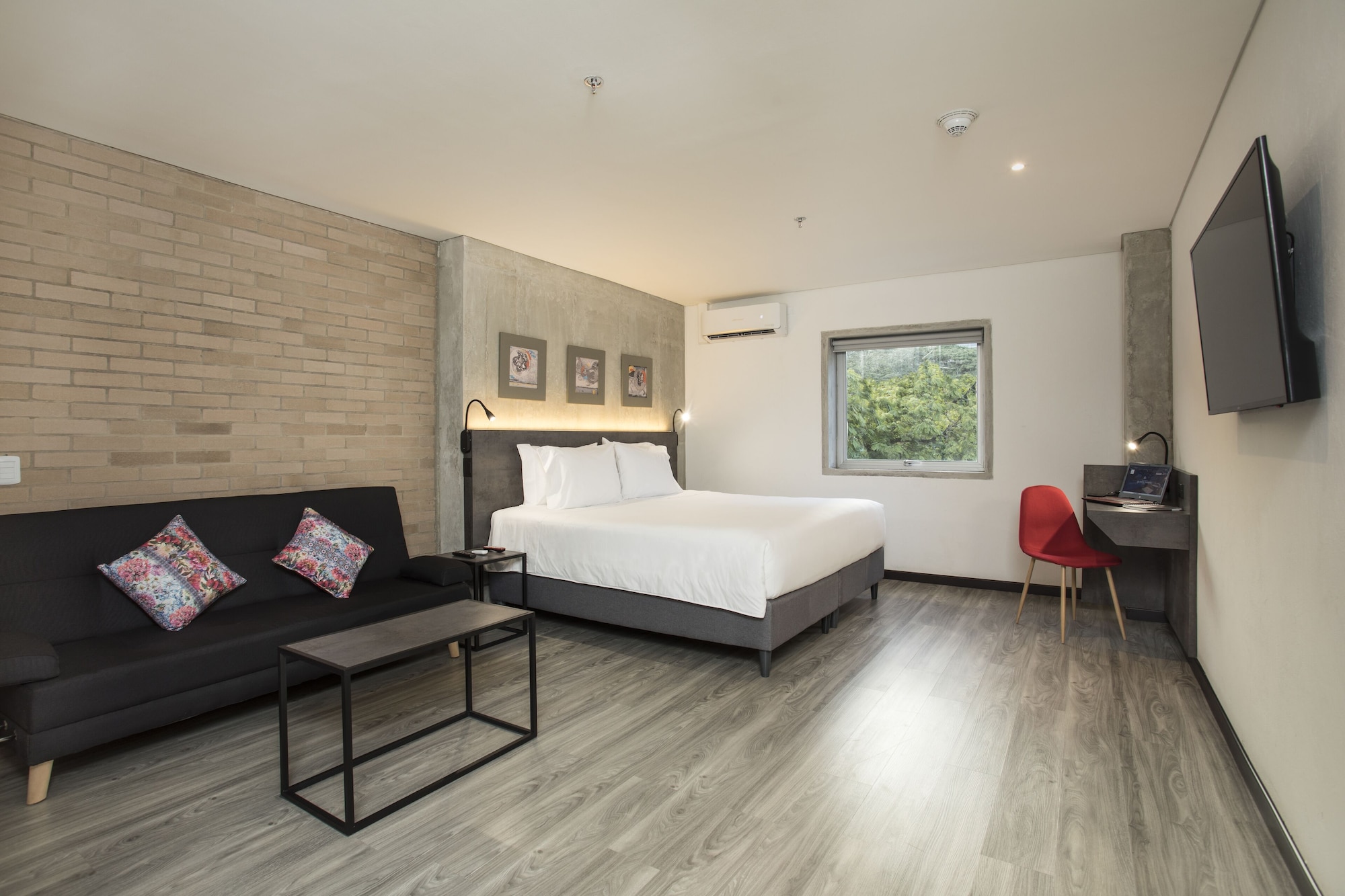 غرفة سوبيريور بسرير كوين، Hotel Quinta Norte Chipichape Cali 2/9