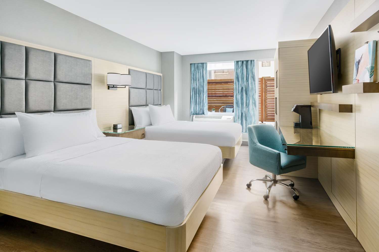 ROOM, 2 DOUBLE BEDS, BALCONY