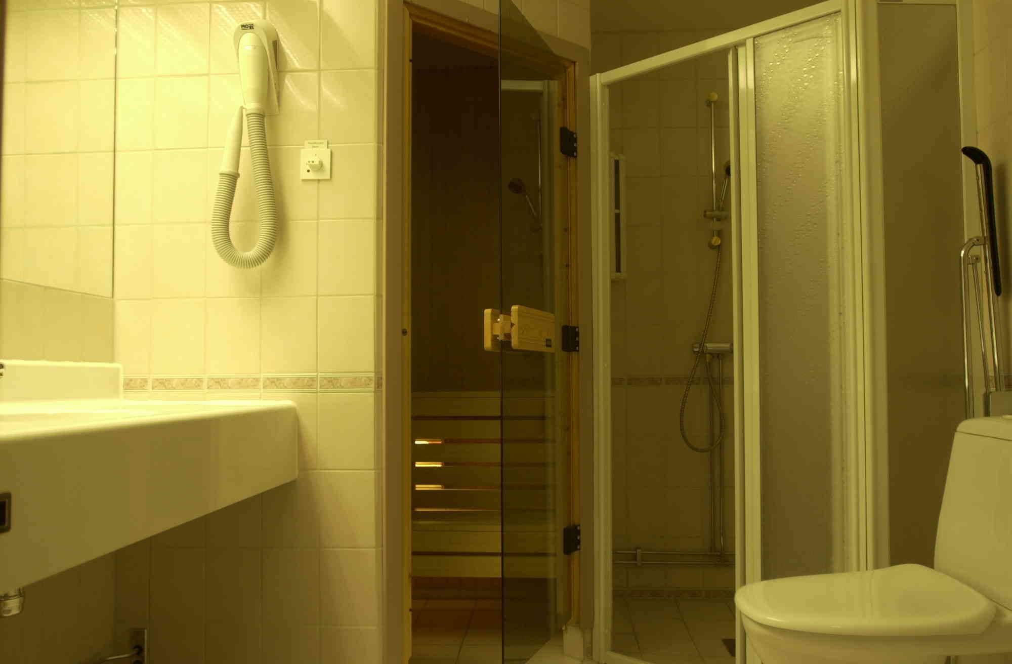 Junior Suite, Double Bed, Sofa, Sauna