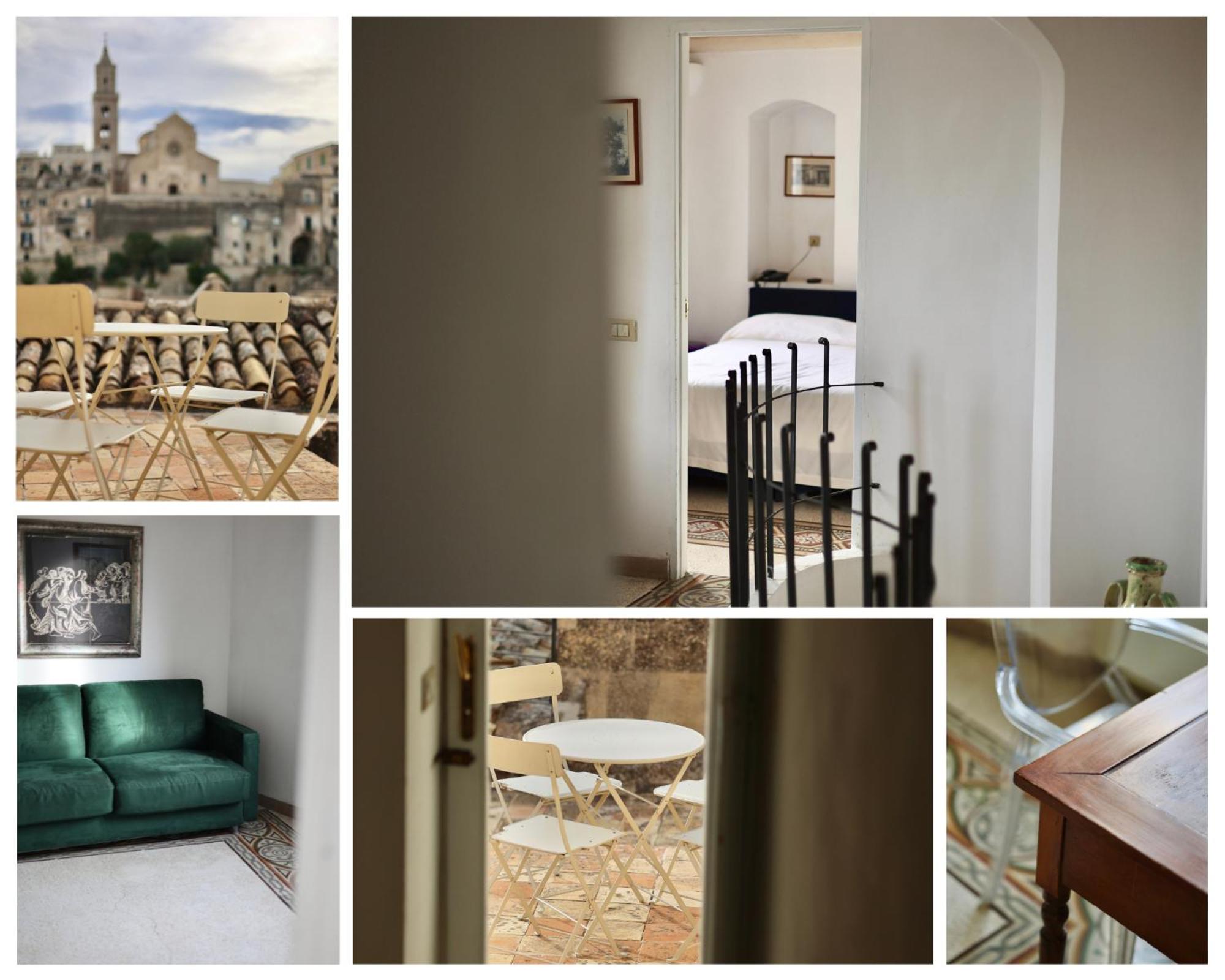 Lobby at Hotel Sassi, MATERA