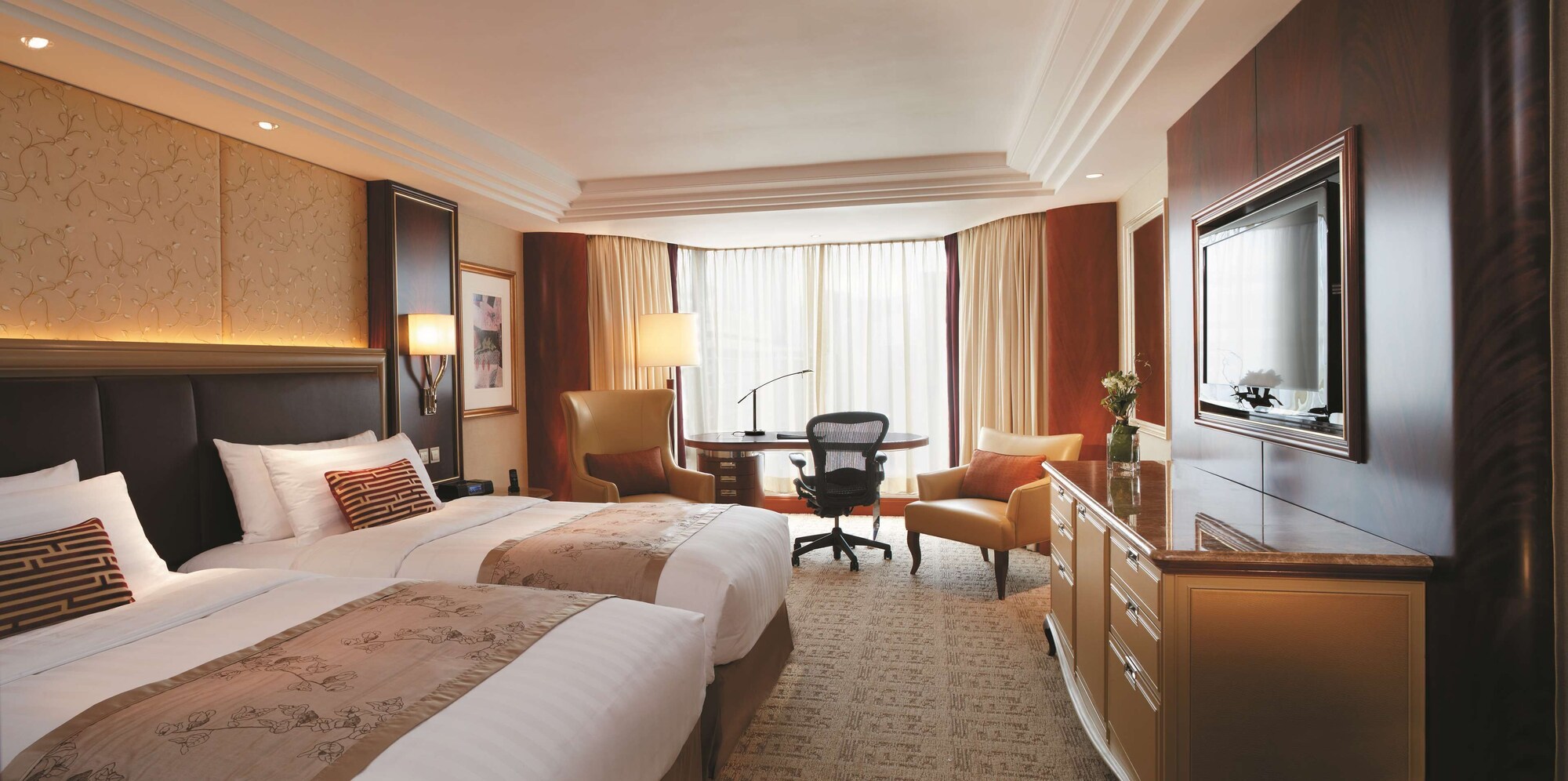 Horizon, Club, Deluxe, Twin Beds, Harbour View, Club Lounge Access