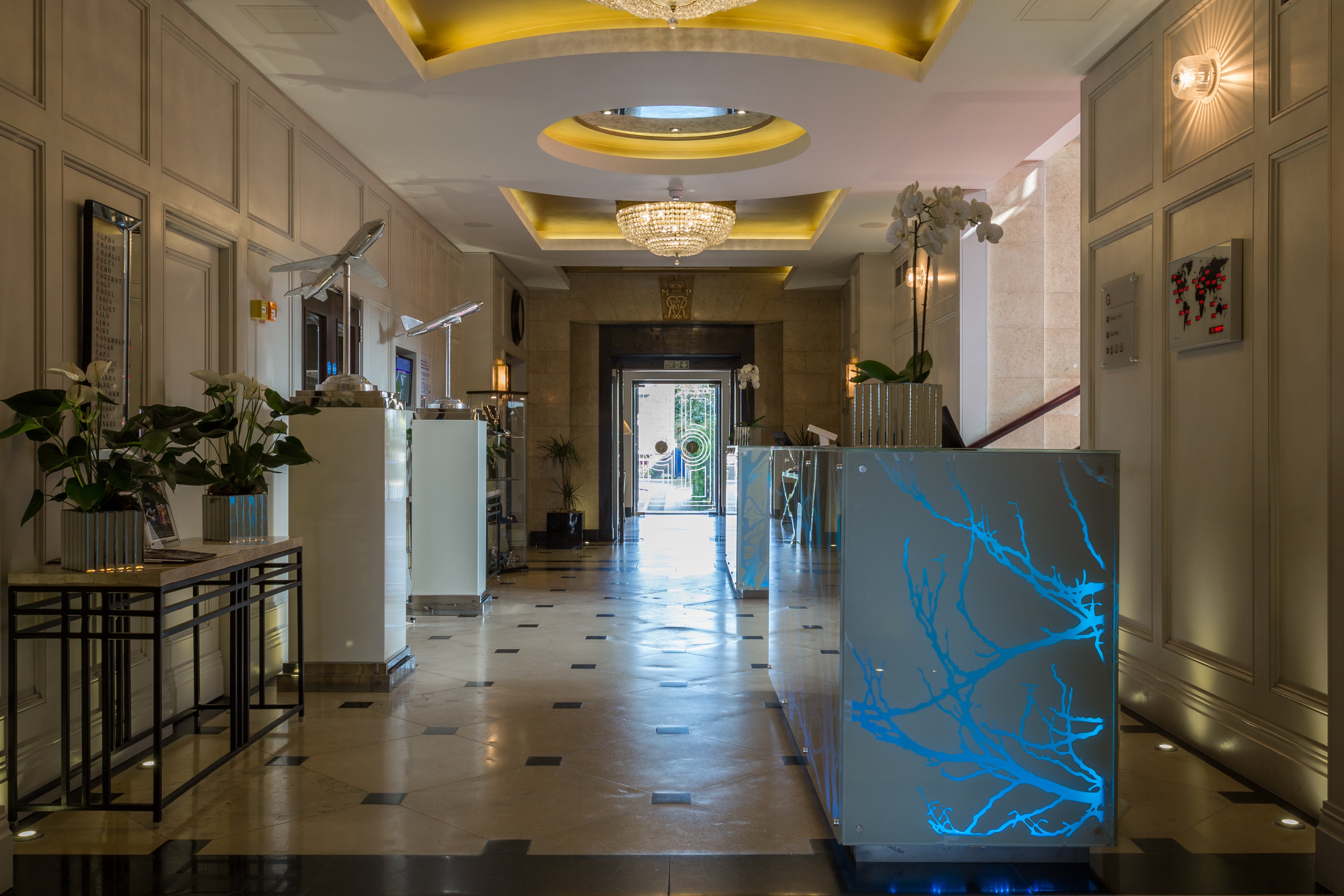 Lobby at Doubletree By Hilton London Greenwich, LONDON