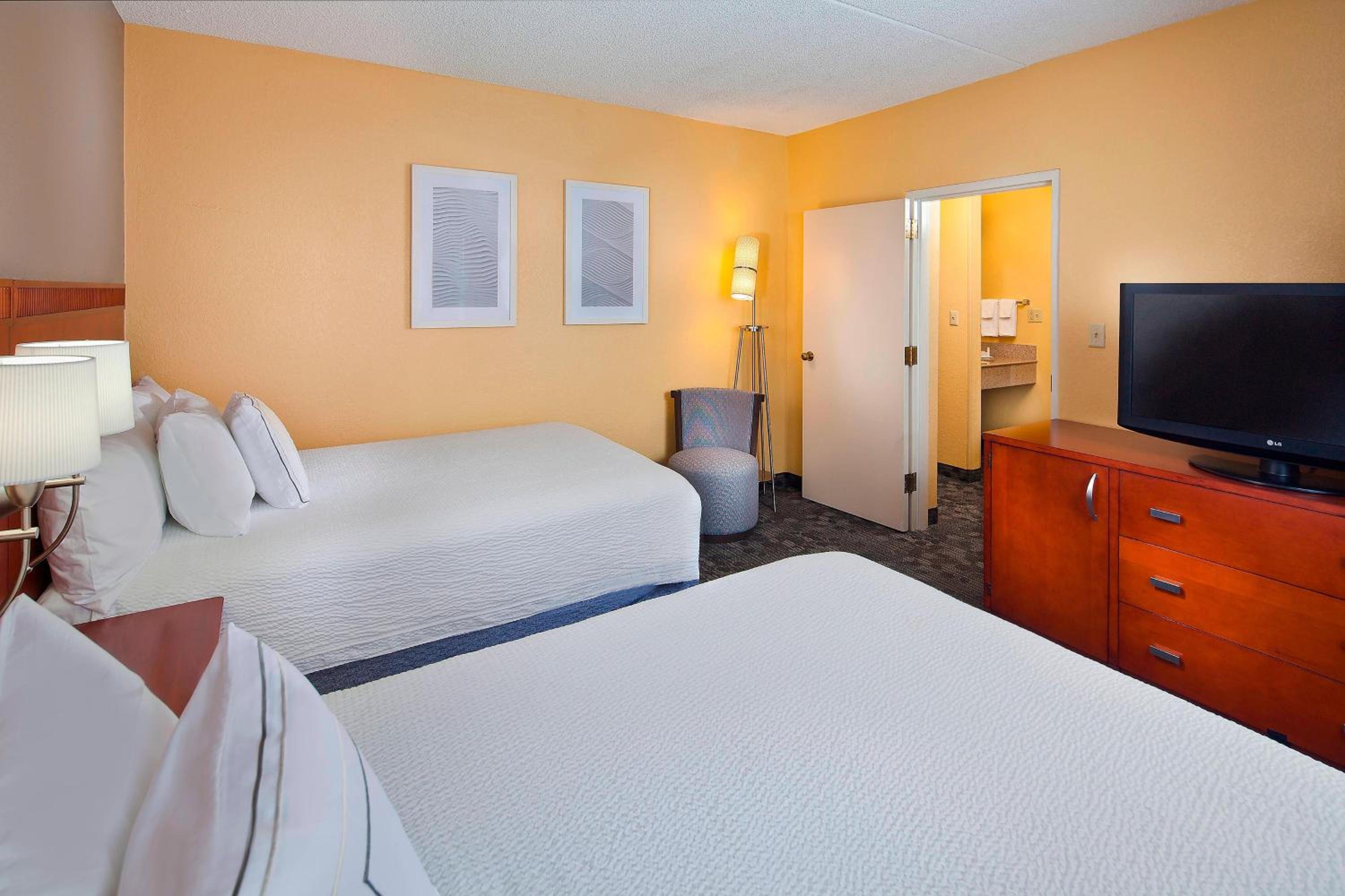 Suite, 2 Double Beds, Sofa