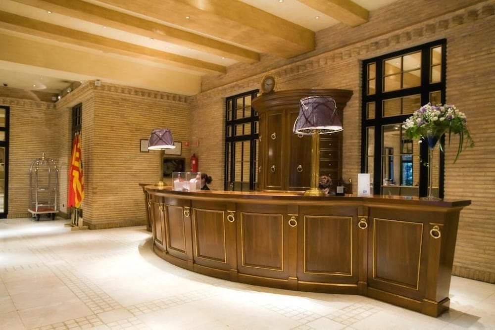 Lobby at Hotel Palafox, ZARAGOZA