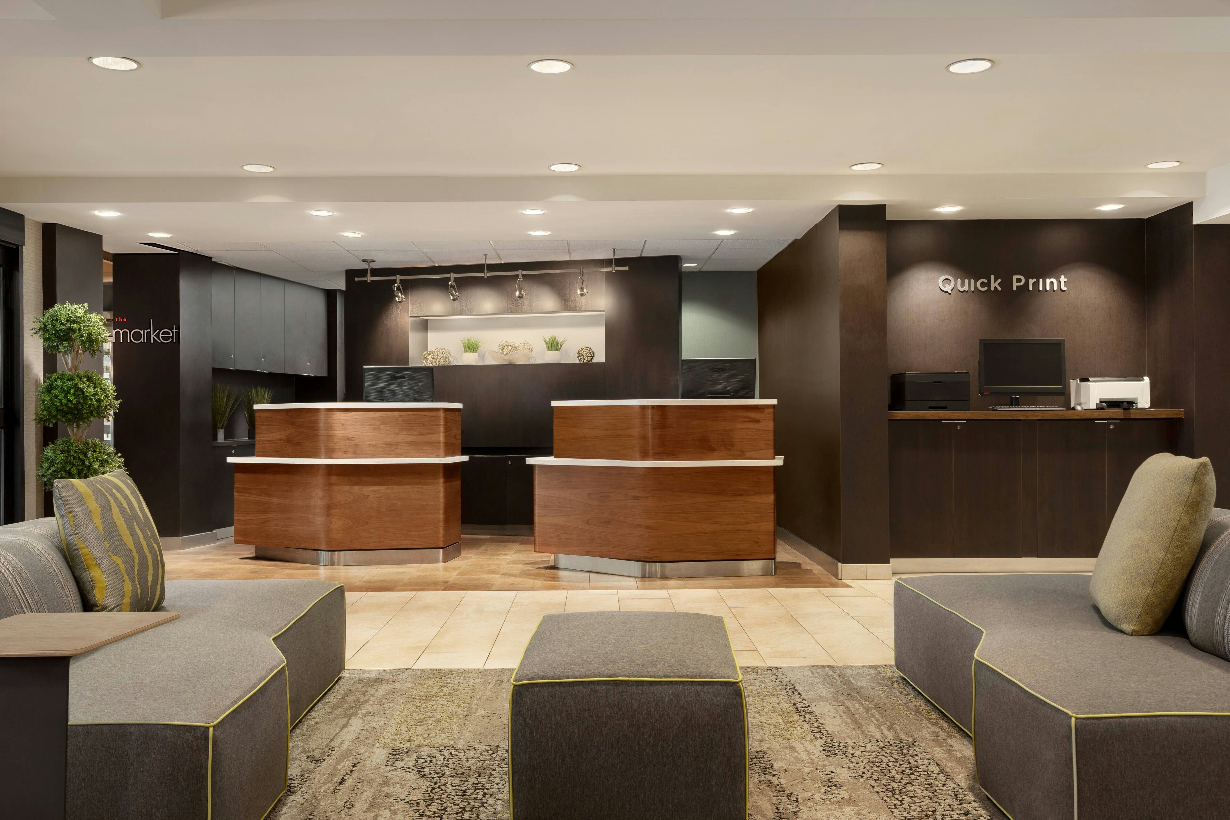 Lobby at Courtyard Marriott Greenville, GREENVILLE - NC