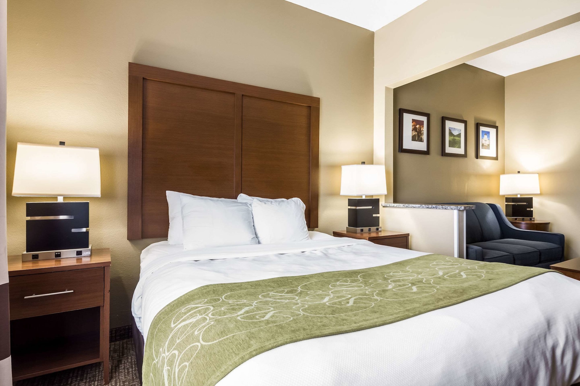 SUITE, QUEEN BED, SOFA
