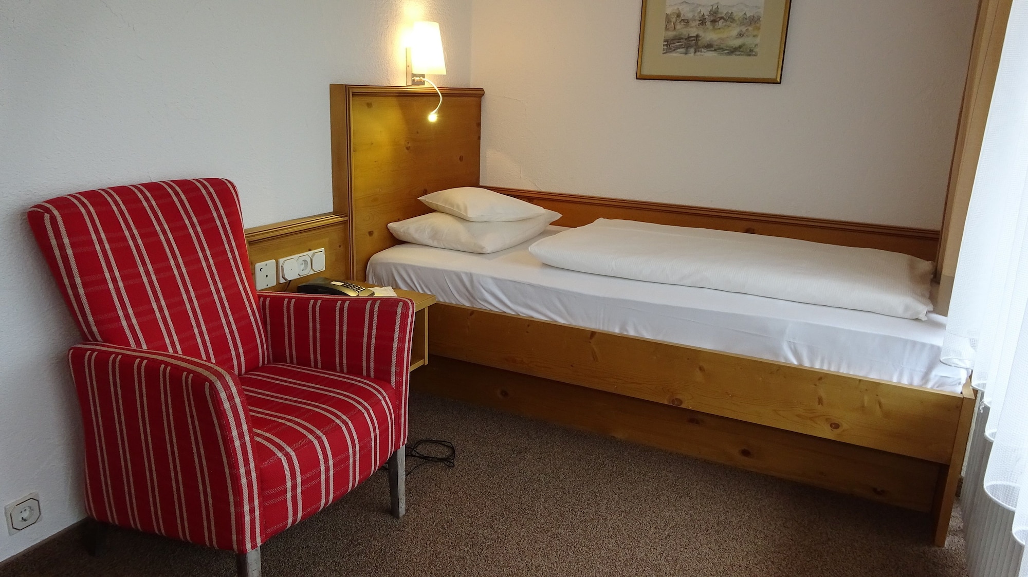 Room, Single, Single Bed, Balcony