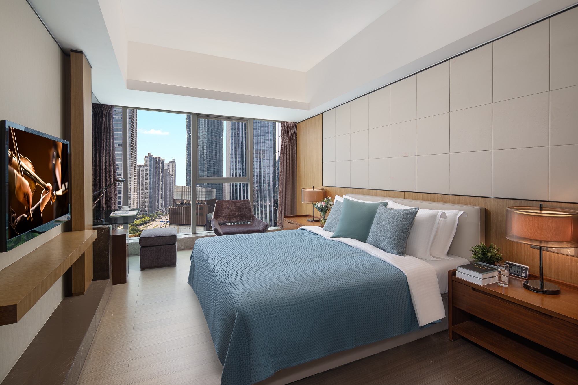 2 Bedrooms, Deluxe, Apartment, Ascott IFC Guangzhou 3/5