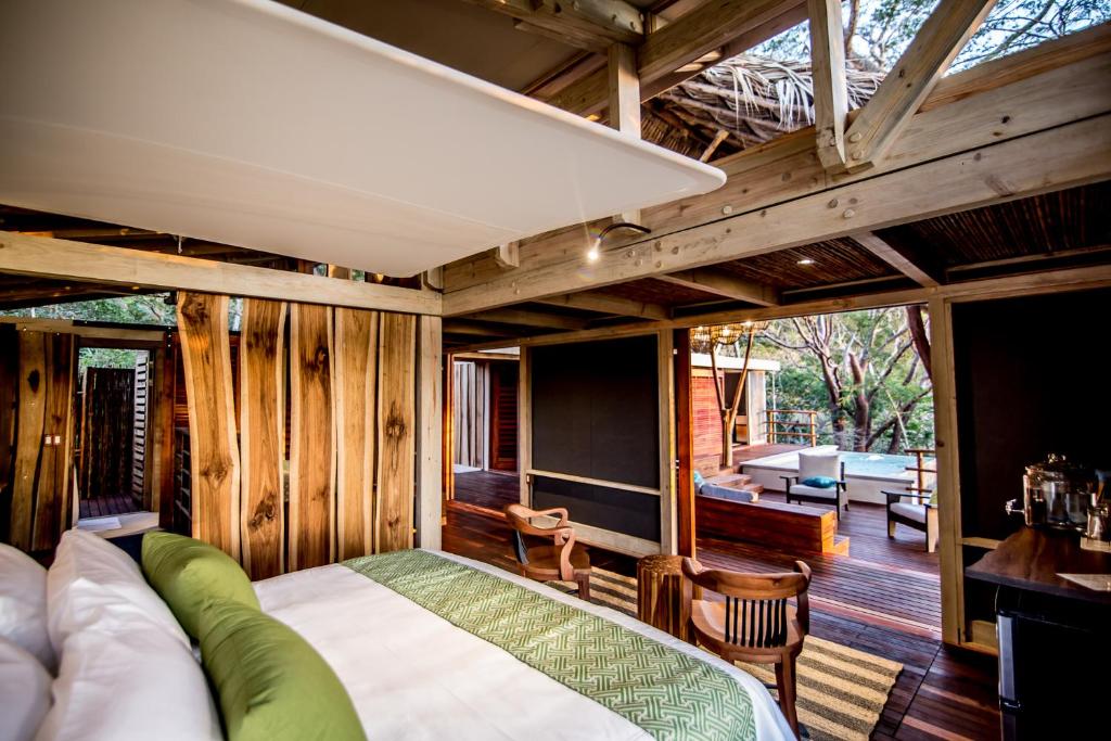 غرفة رباعية بإطلالة على البحر، Hacienda Ecolodge Morgan S Rock 2/5