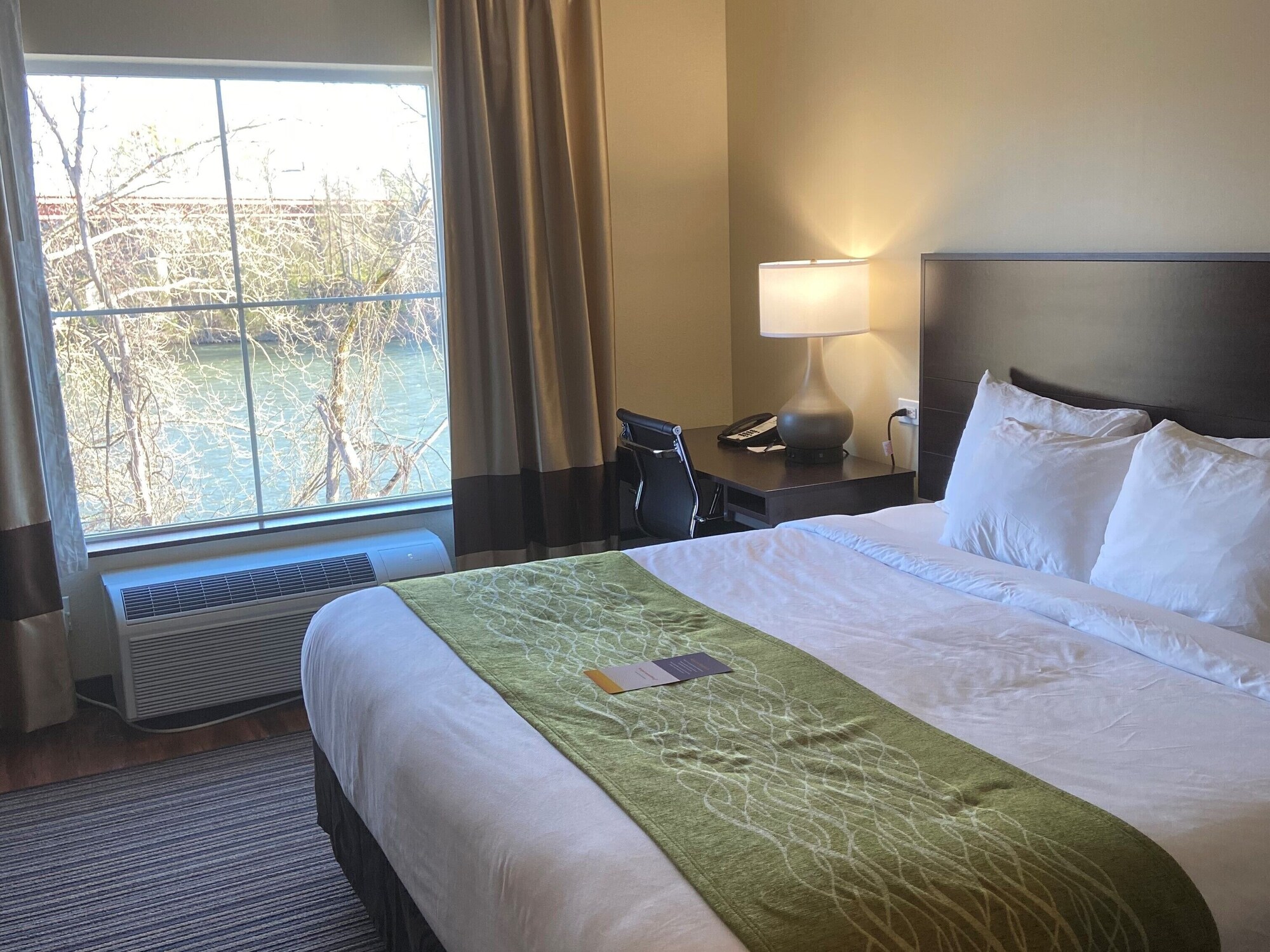Room, King Bed, River View