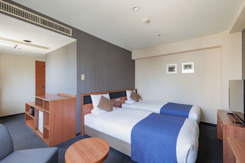 غرفة ركنية بسريرين منفصلين للمدخنين، Hotel Mystays Nagoya Sakae 4/5